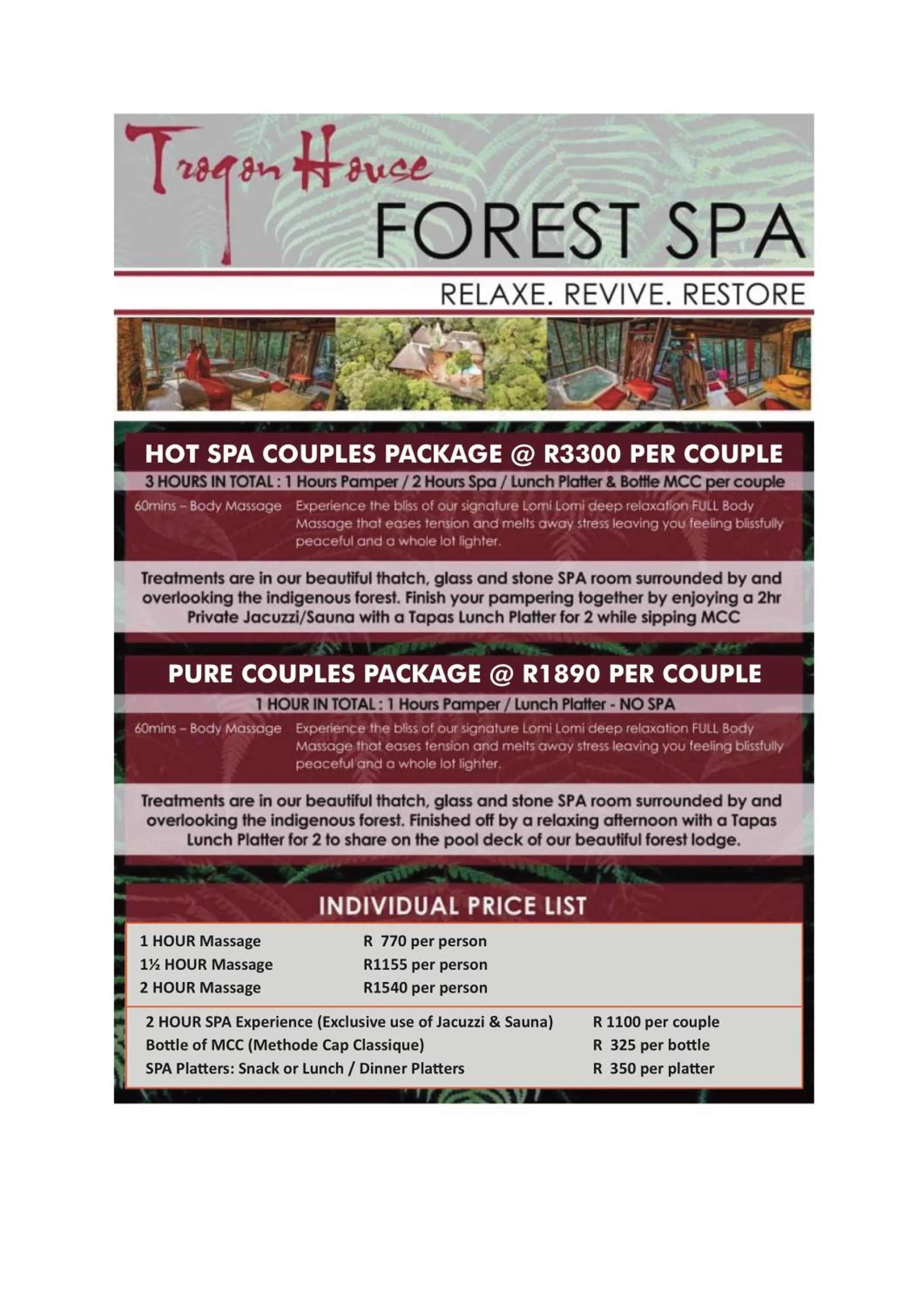Trogon House and Forest Spa