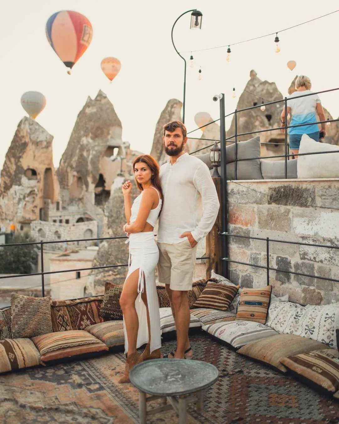 Natural landscape in Kayatas Cave Suites