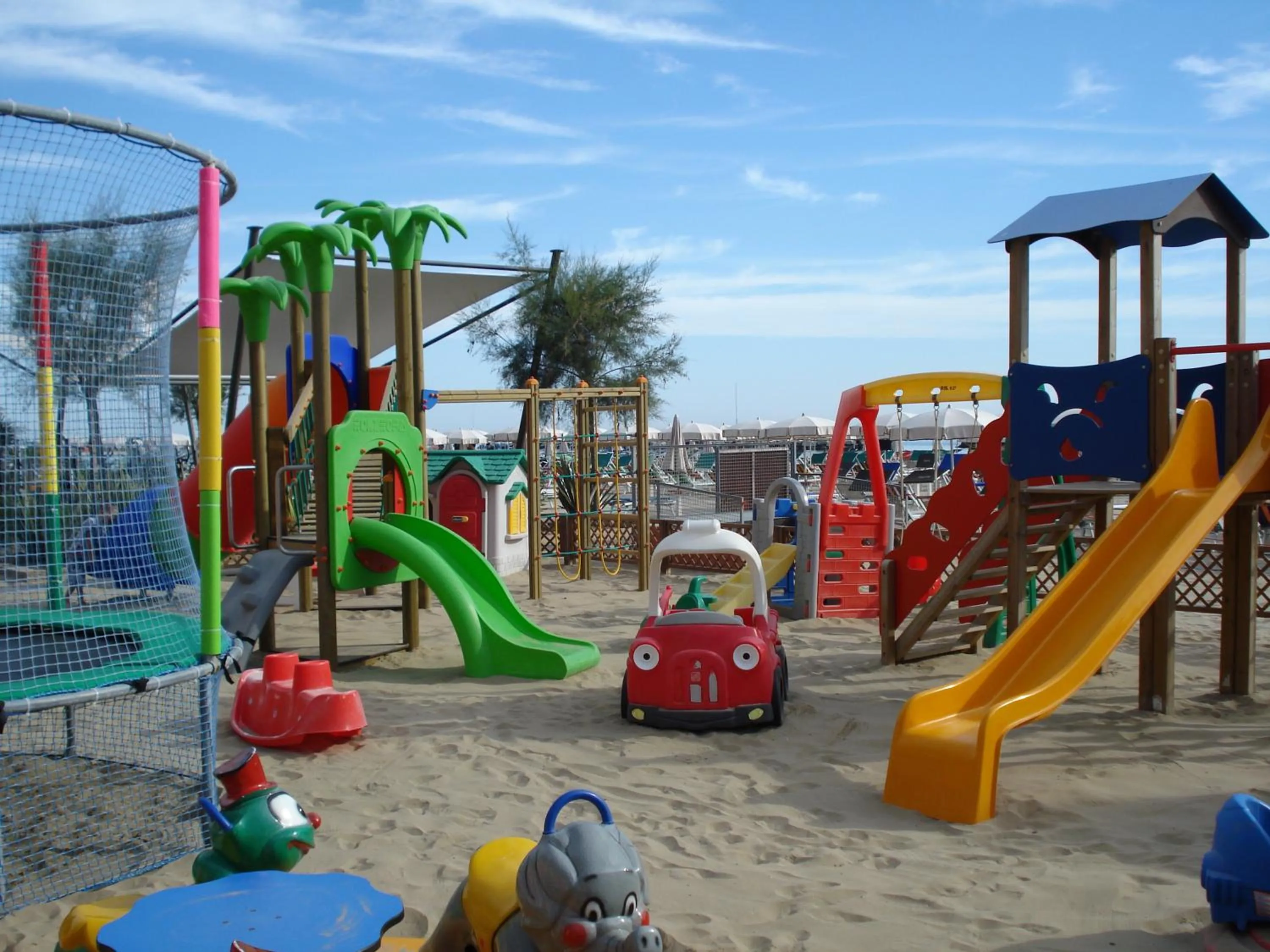 Children play ground in Hotel Villa Sole Resort