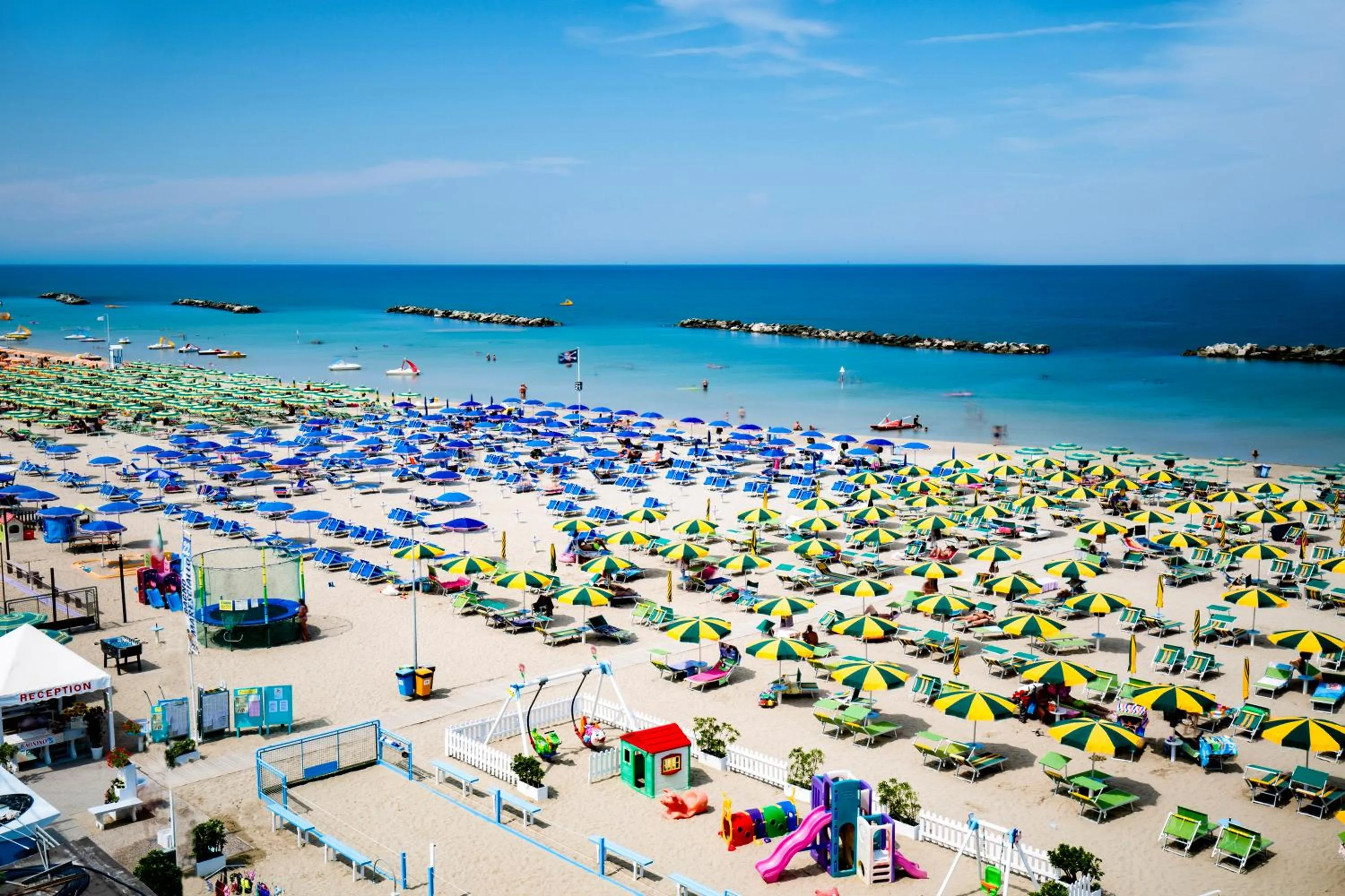 Sea view in Hotel Villa Sole Resort