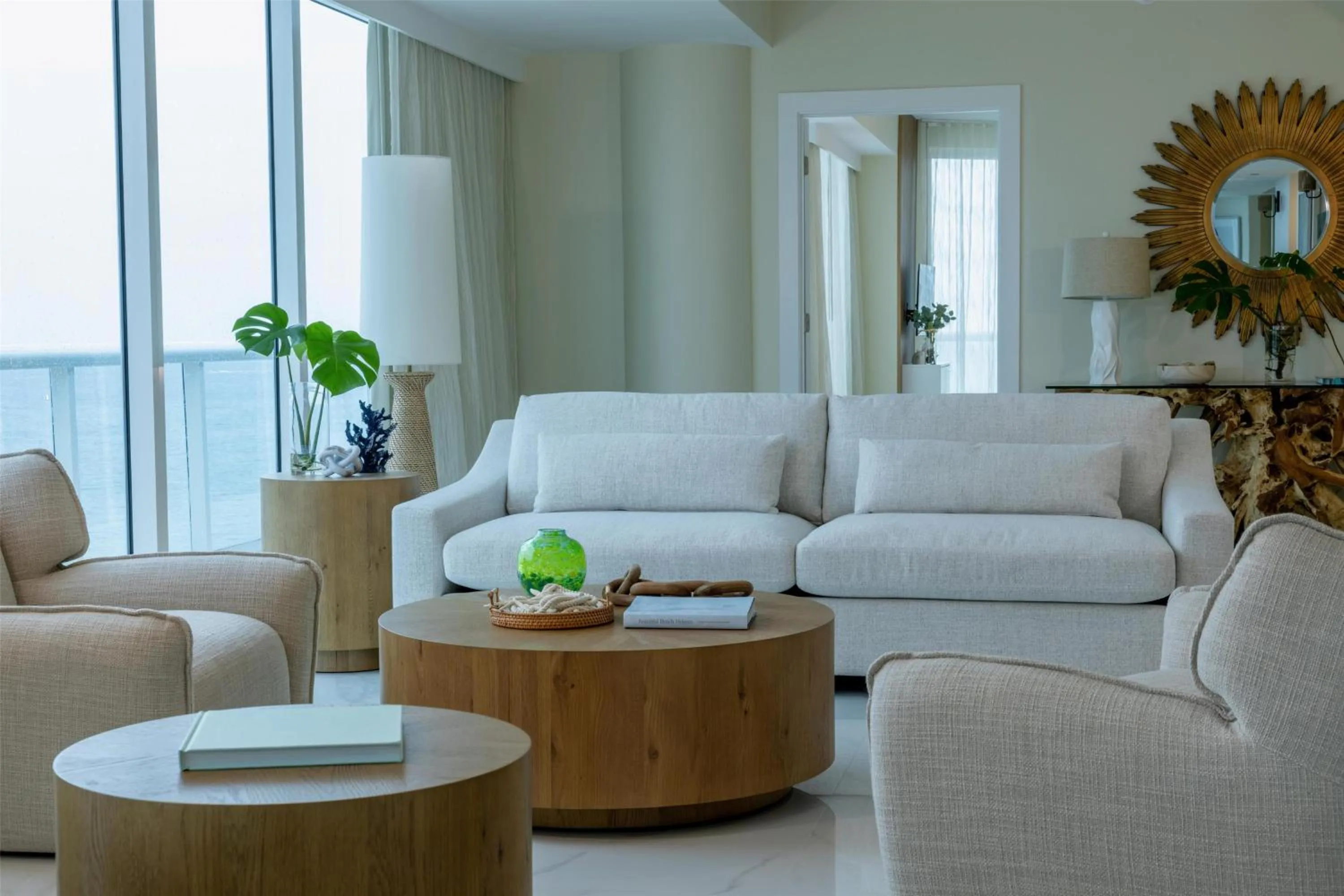 Living room in Beach House Fort Lauderdale, A Hilton Resort