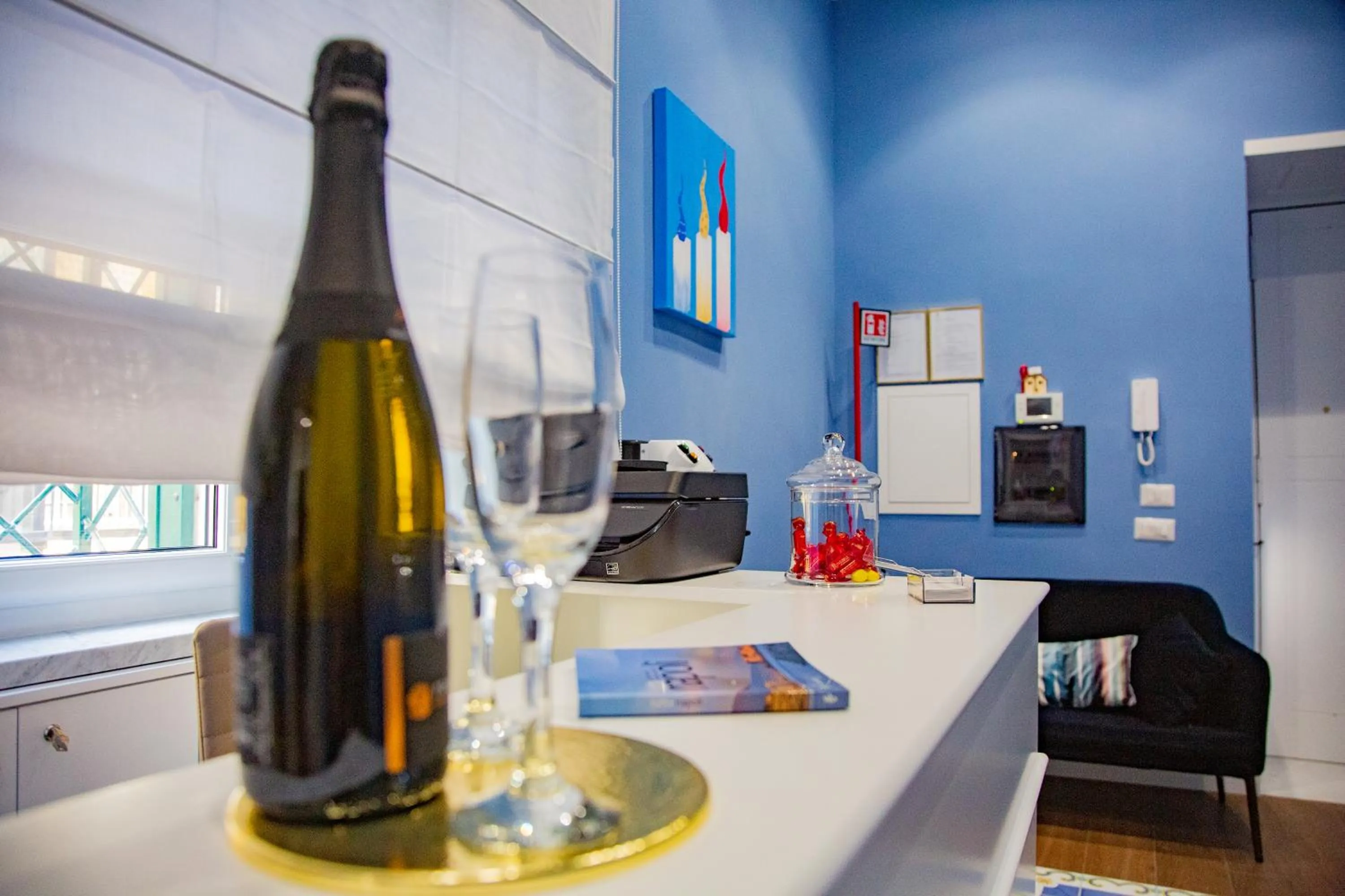 Lobby or reception in Suite CuoreNapoletano