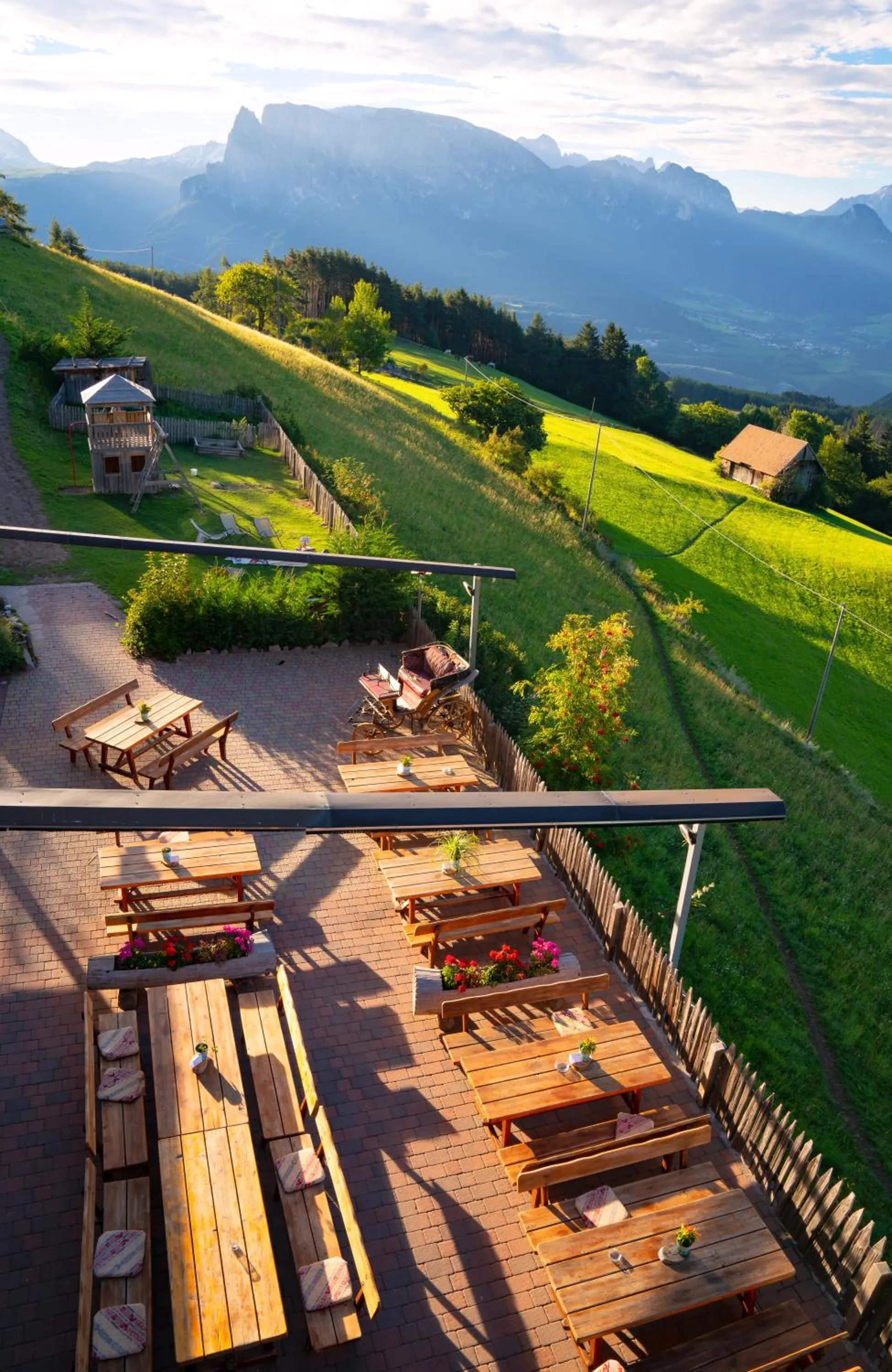 Garden in Gasthaus Bad Siess