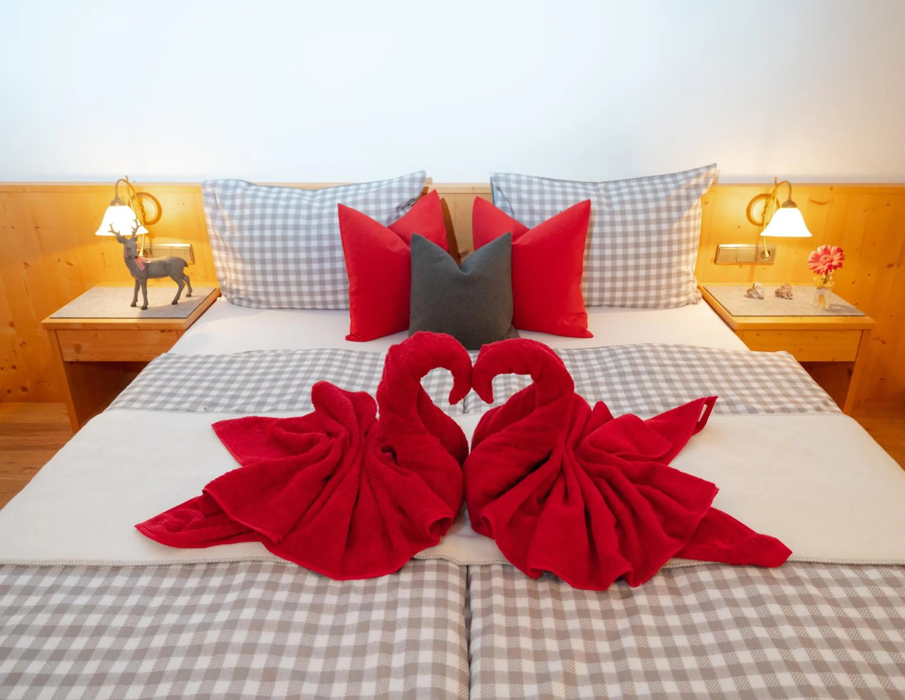 Bed in Gasthaus Bad Siess