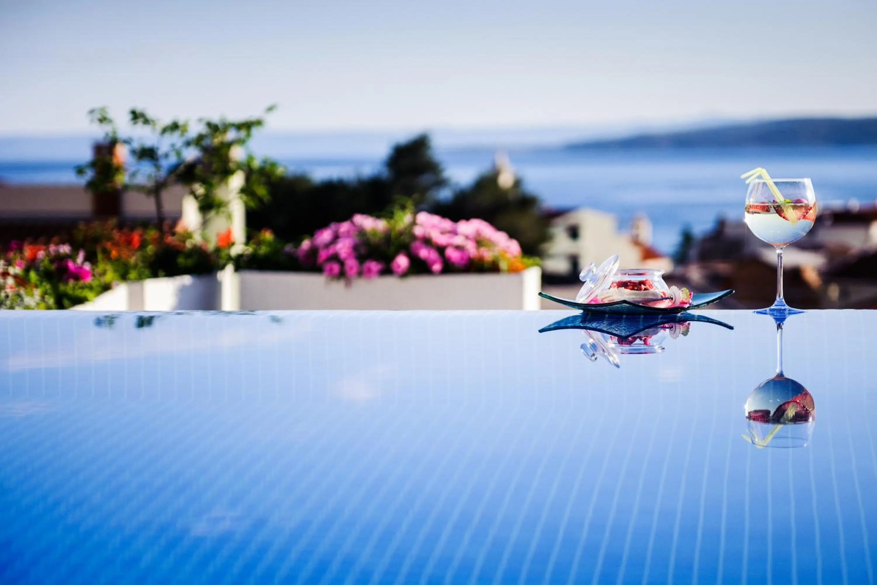 Garden view in Villa Palloma