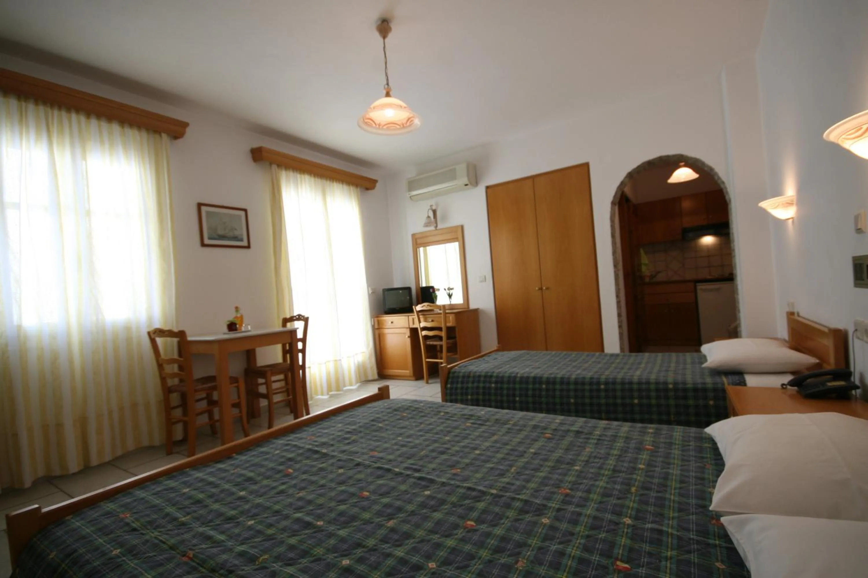 Photo of the whole room, Bed in Aegeon Hotel