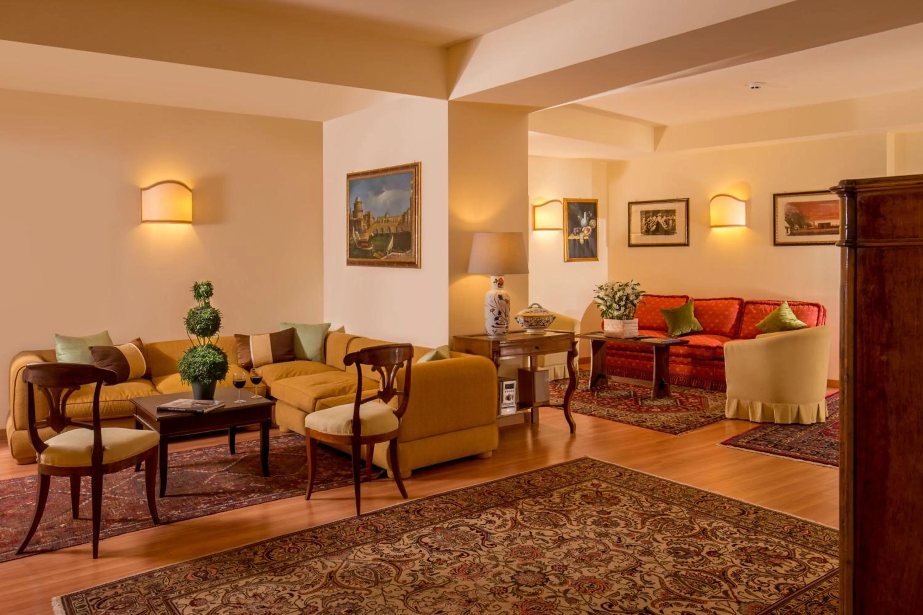 Lounge or bar in Resort La Rocchetta