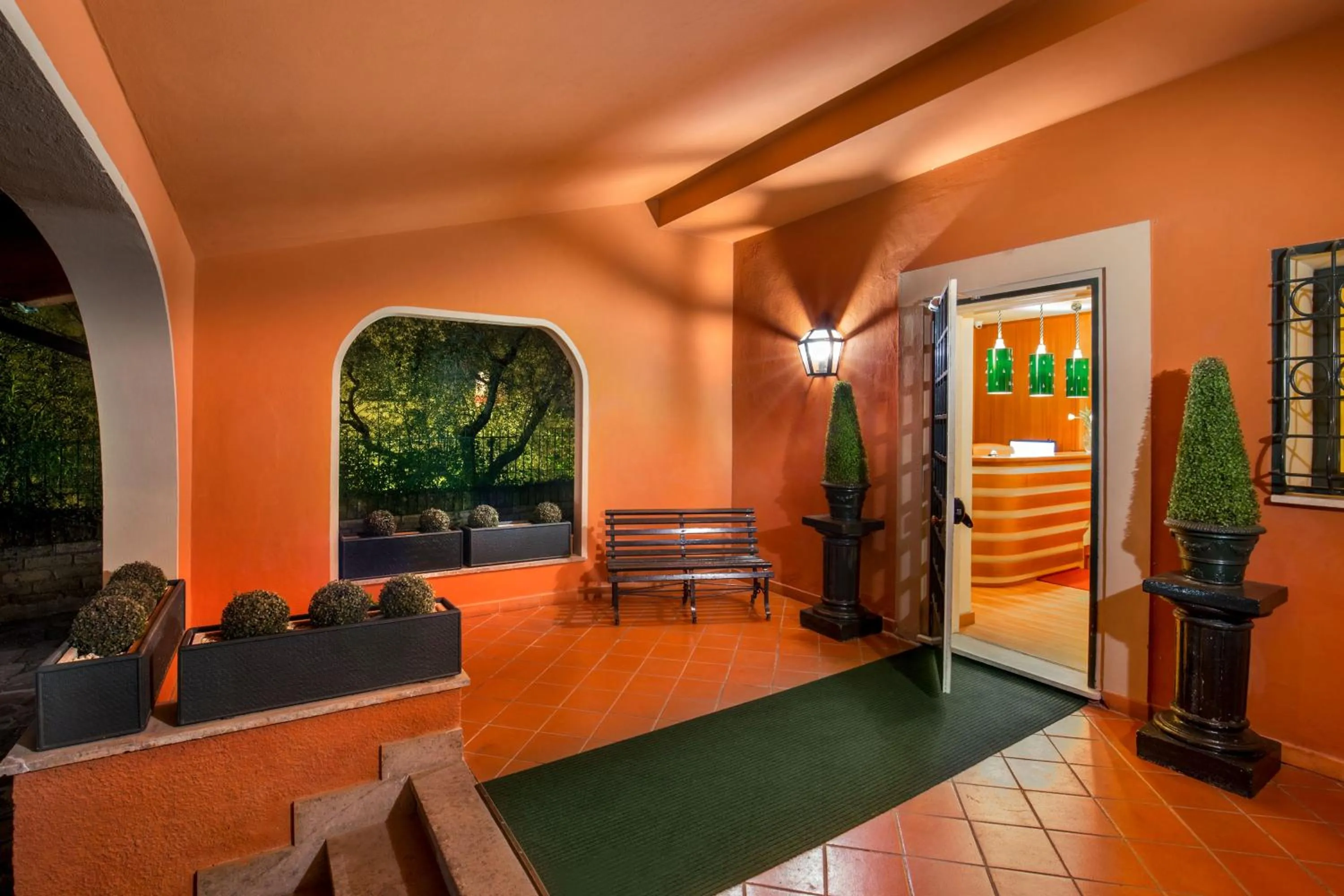 Patio in Resort La Rocchetta