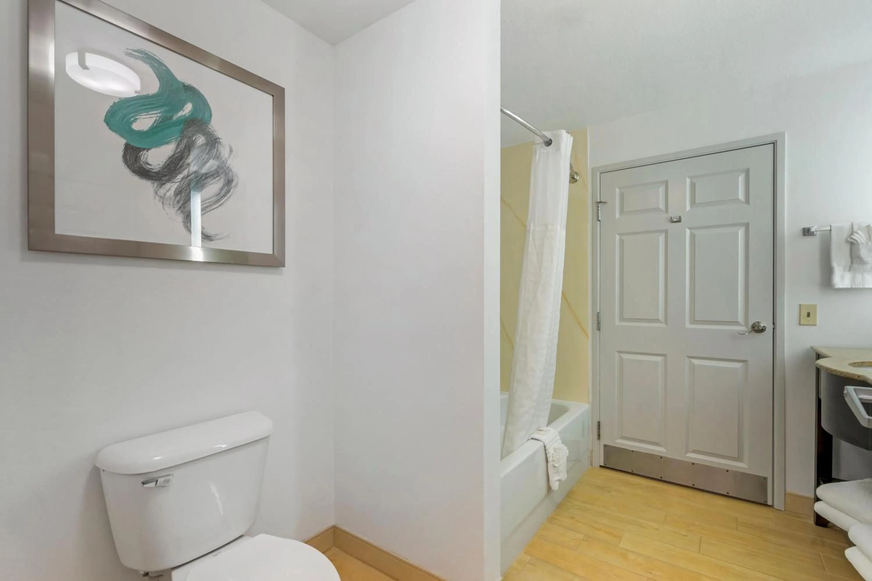 Toilet in Comfort Inn & Suites Port Charlotte-Punta Gorda