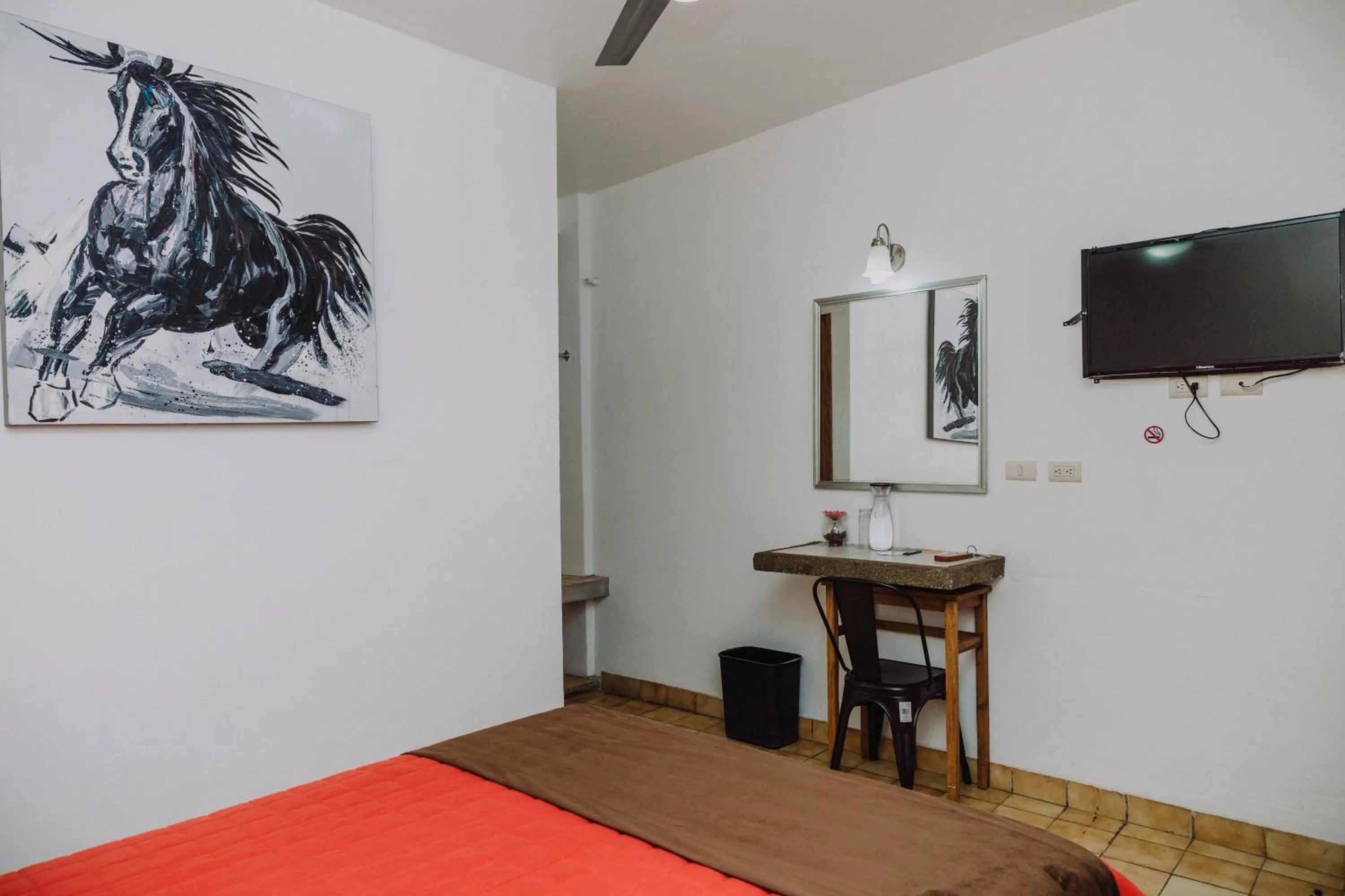 TV and multimedia, Bed in Hotel Cervantino