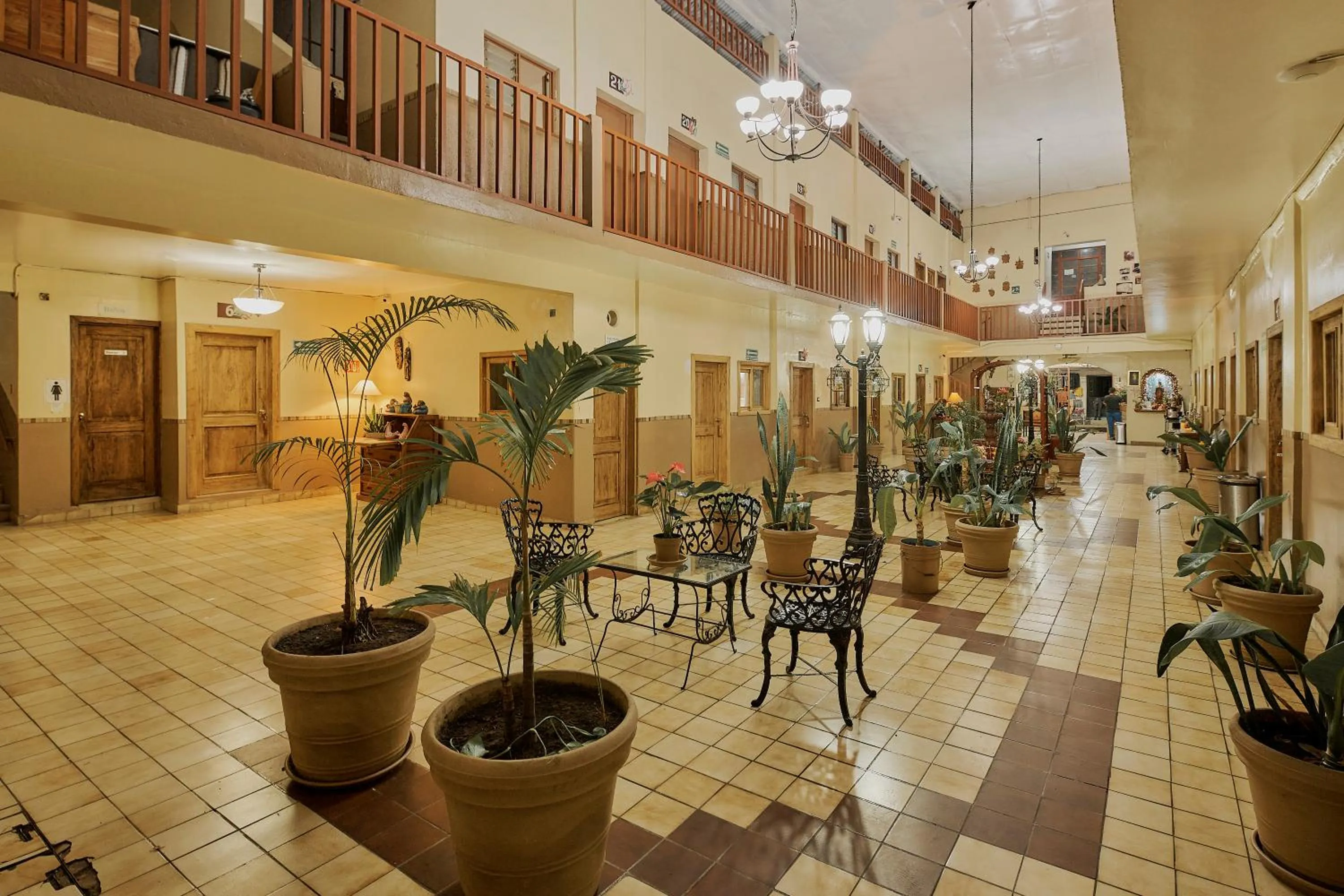 Property building in Hotel Cervantino