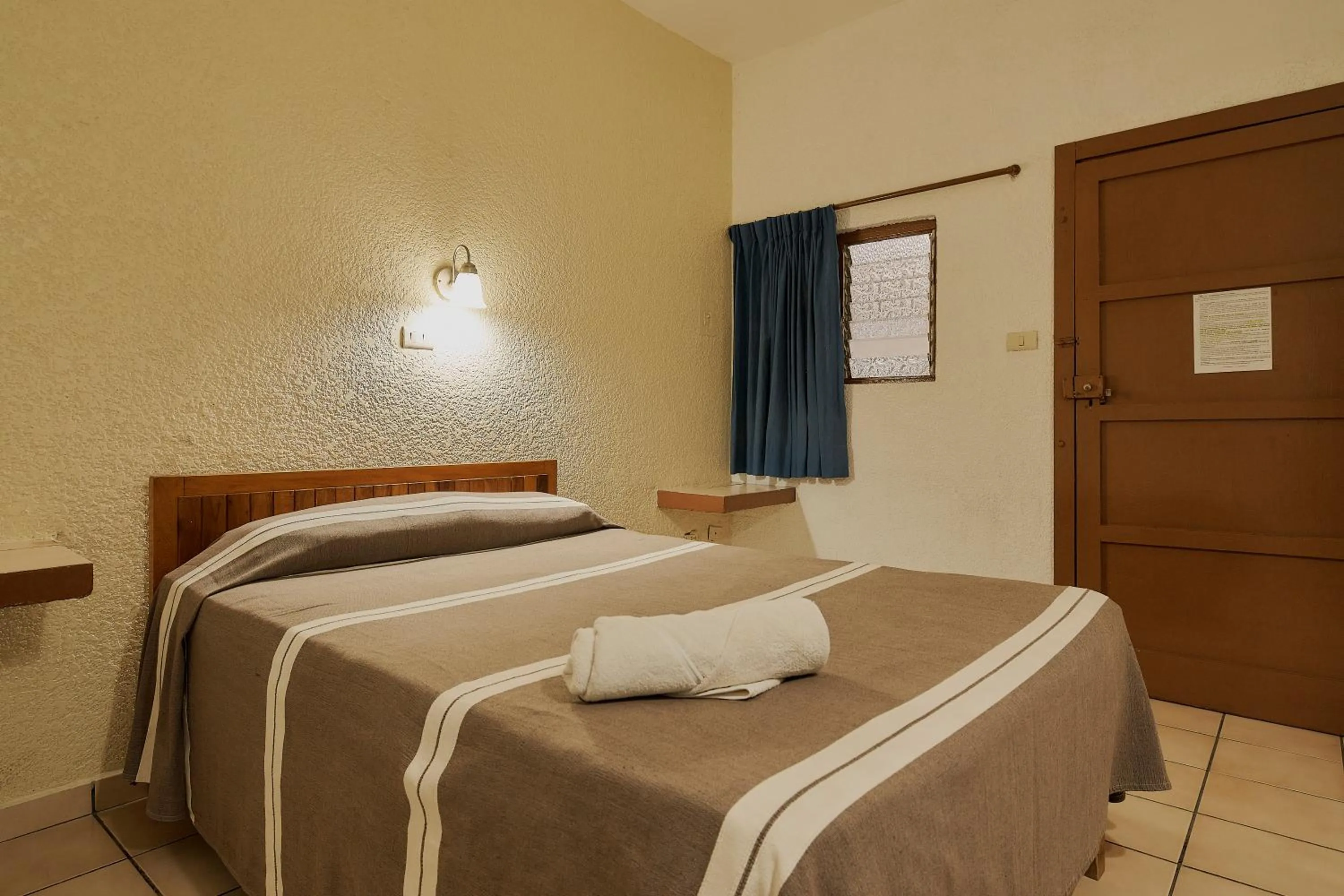 Bed in Hotel Cervantino