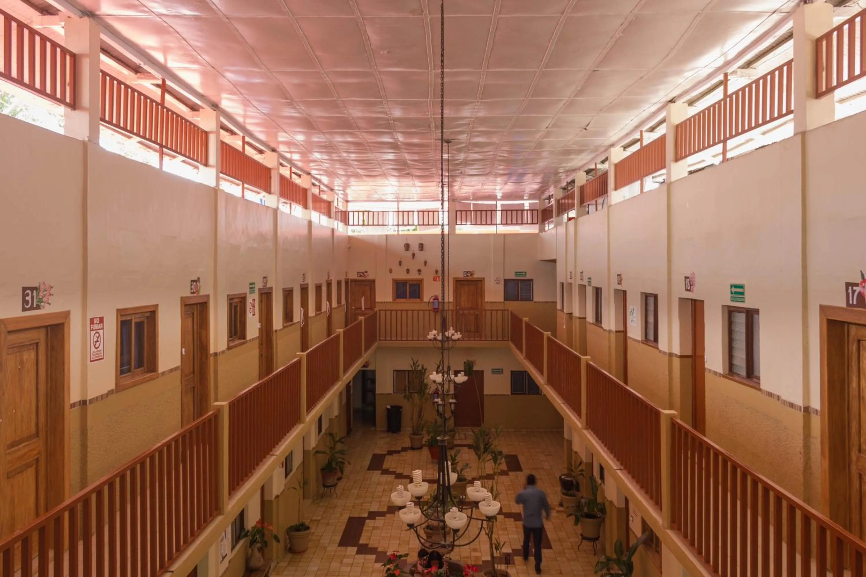 Property building in Hotel Cervantino