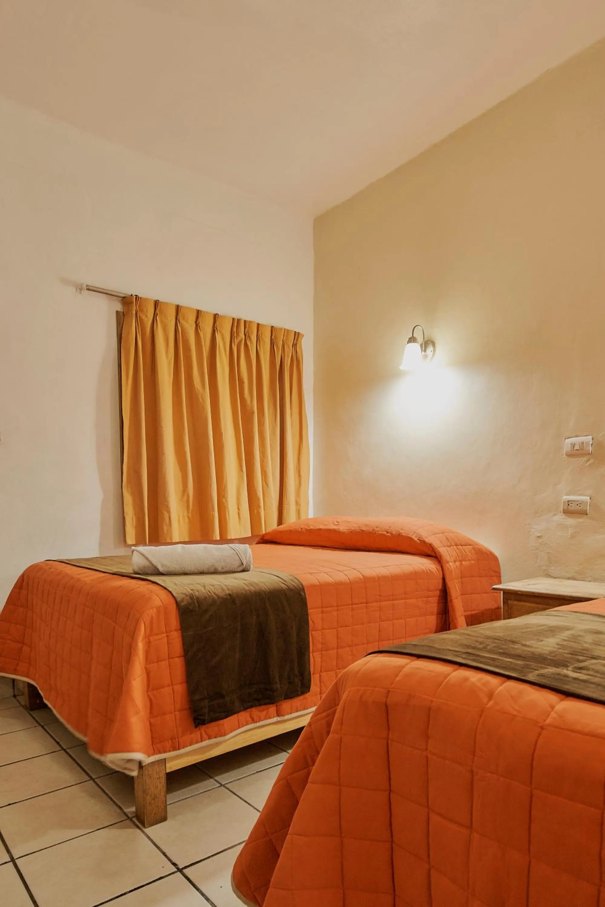 Bed in Hotel Cervantino