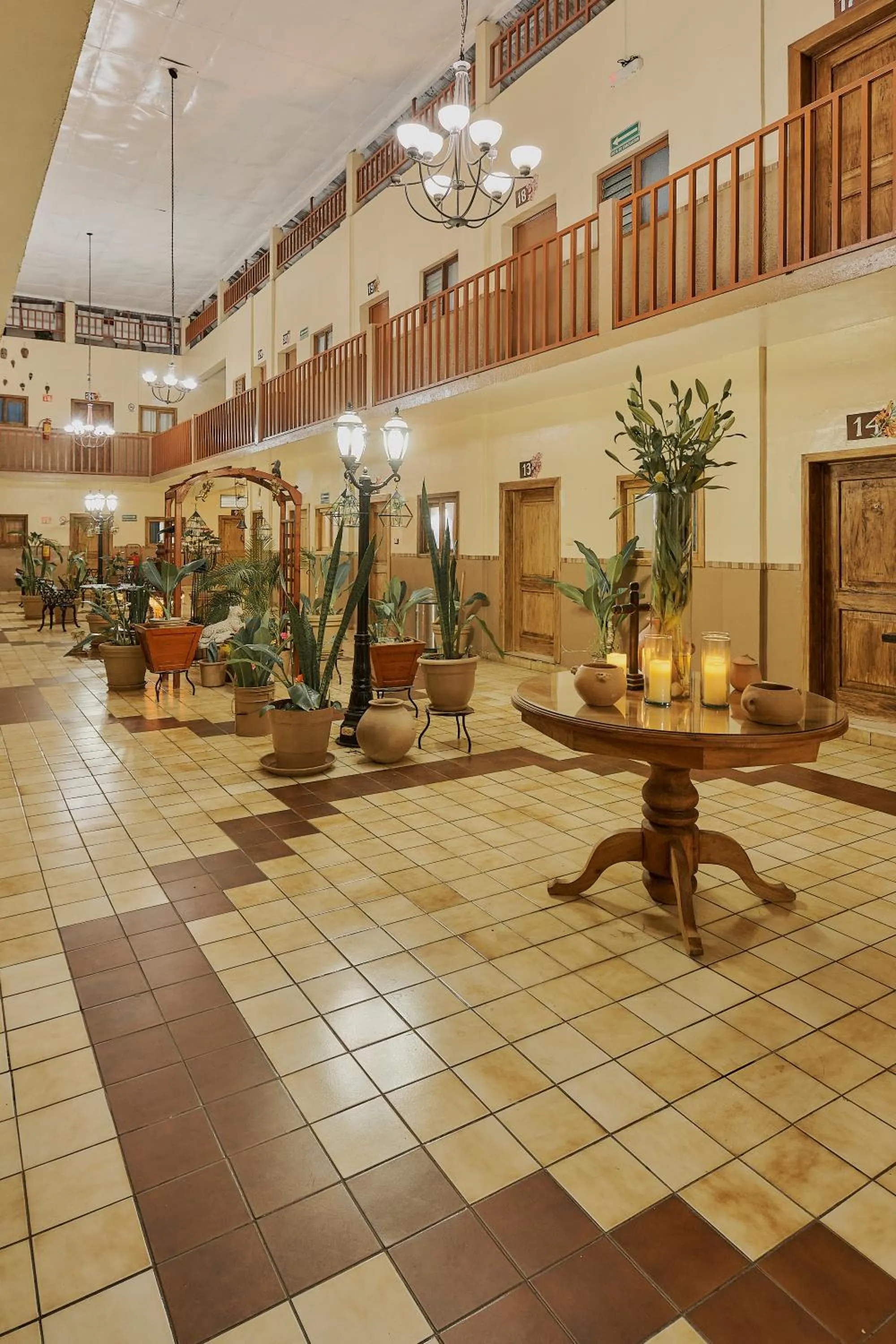 Property building in Hotel Cervantino