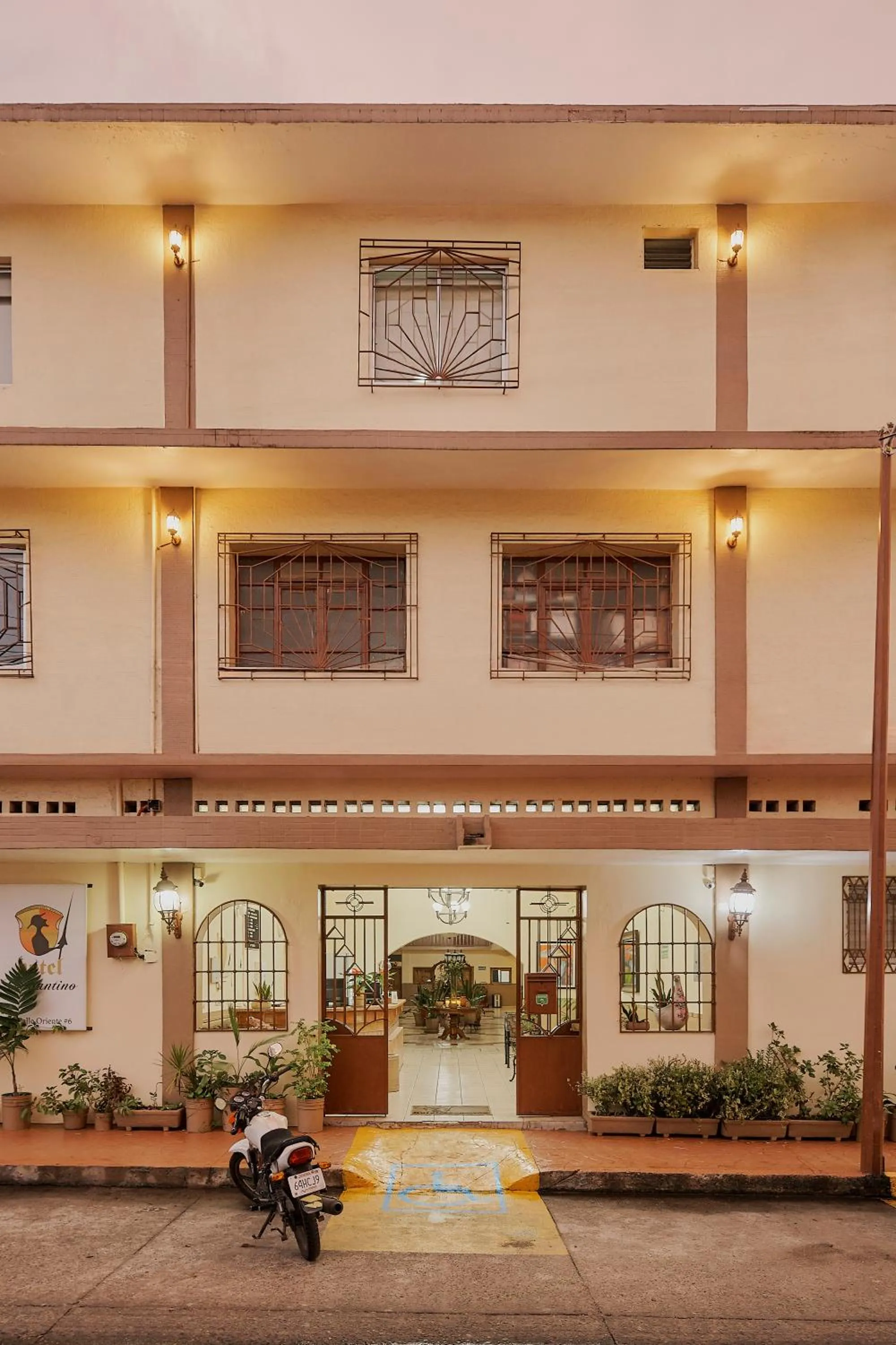 Property building in Hotel Cervantino