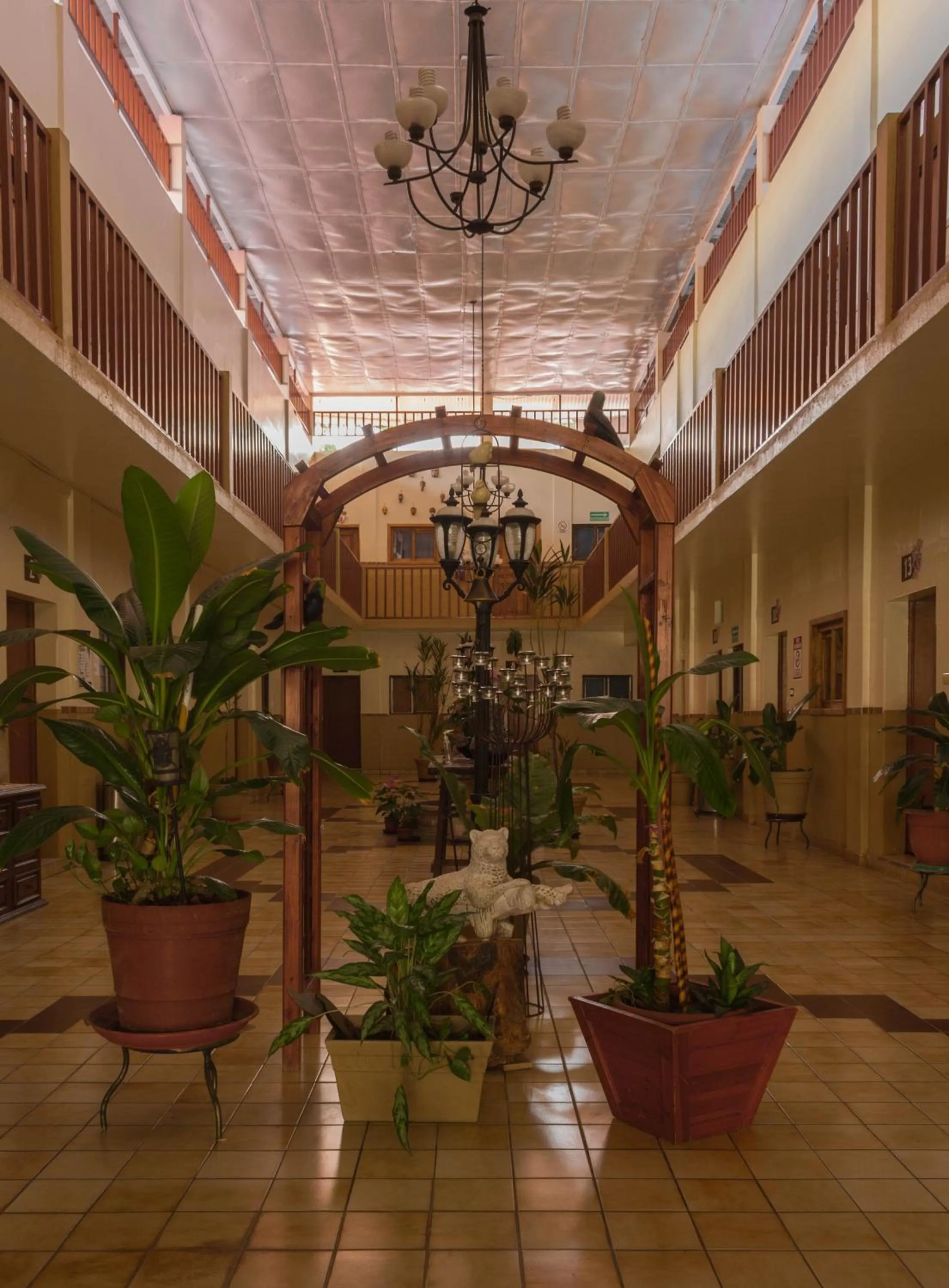 Property building in Hotel Cervantino