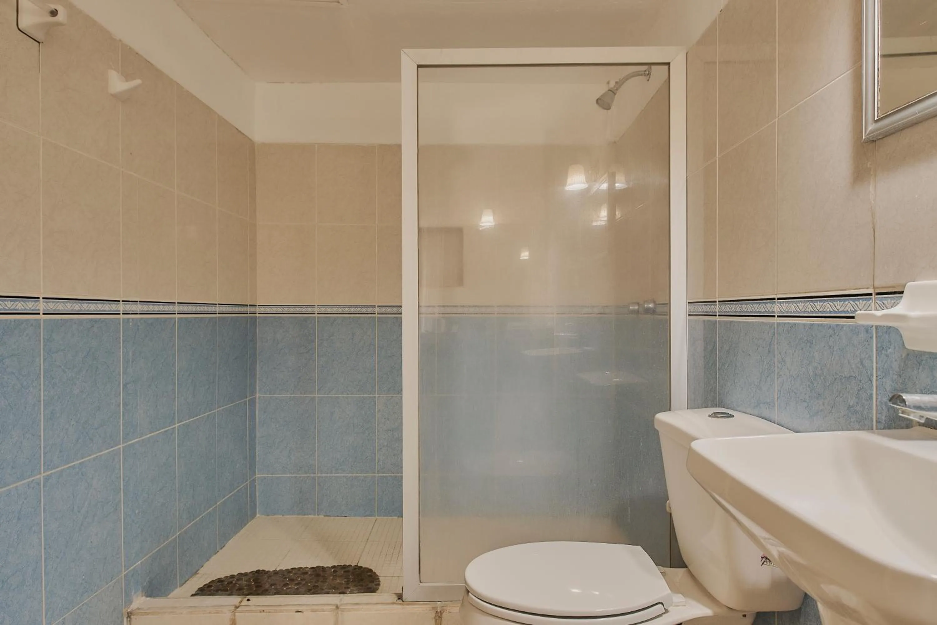 Shower in Hotel Cervantino