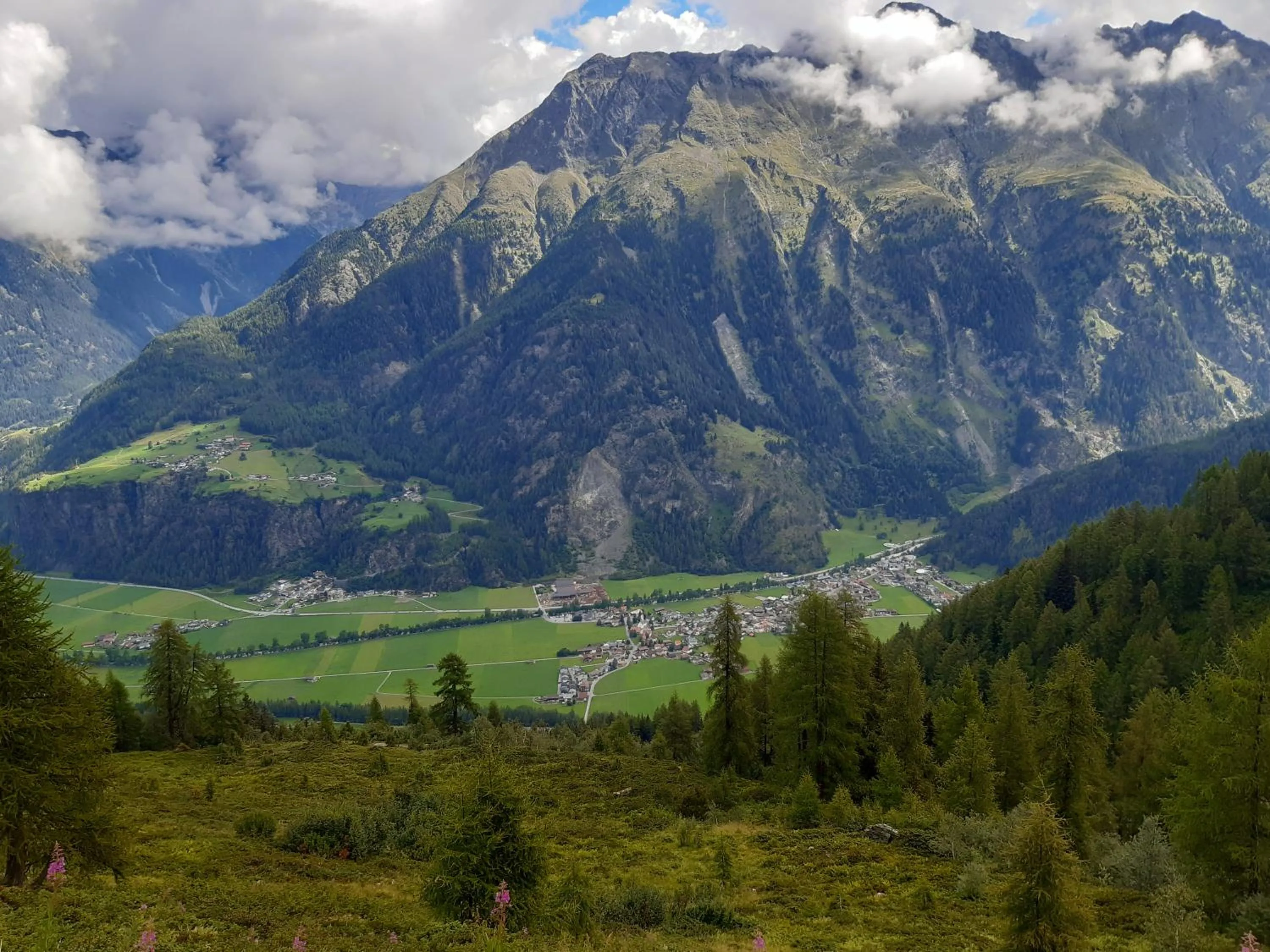 Natural landscape in Gästehaus Helga