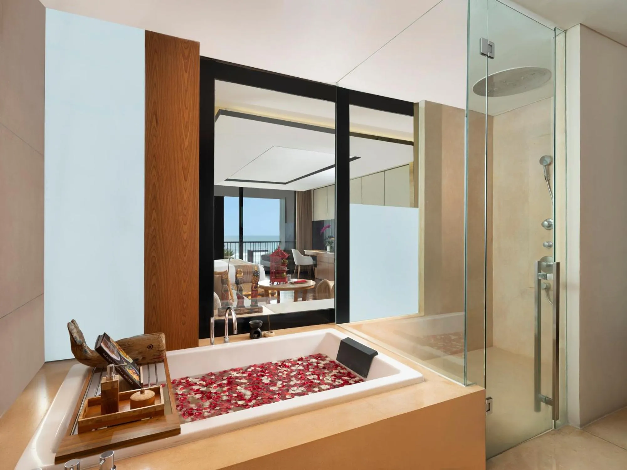 Bathroom, Bed in Grand Seminyak Lifestyle Boutique Bali Resort