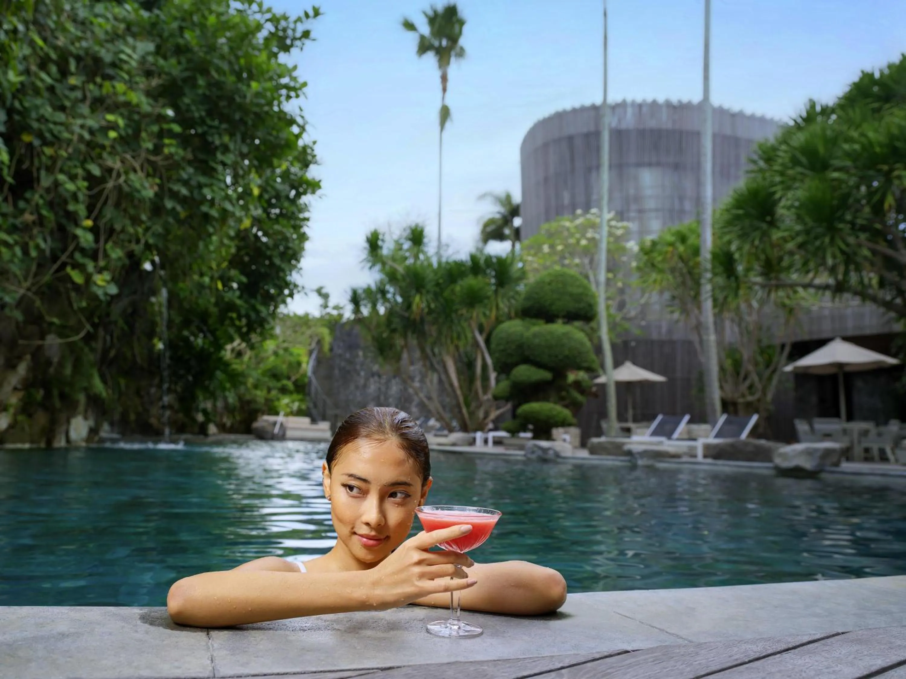 Pool view in Peppers Seminyak