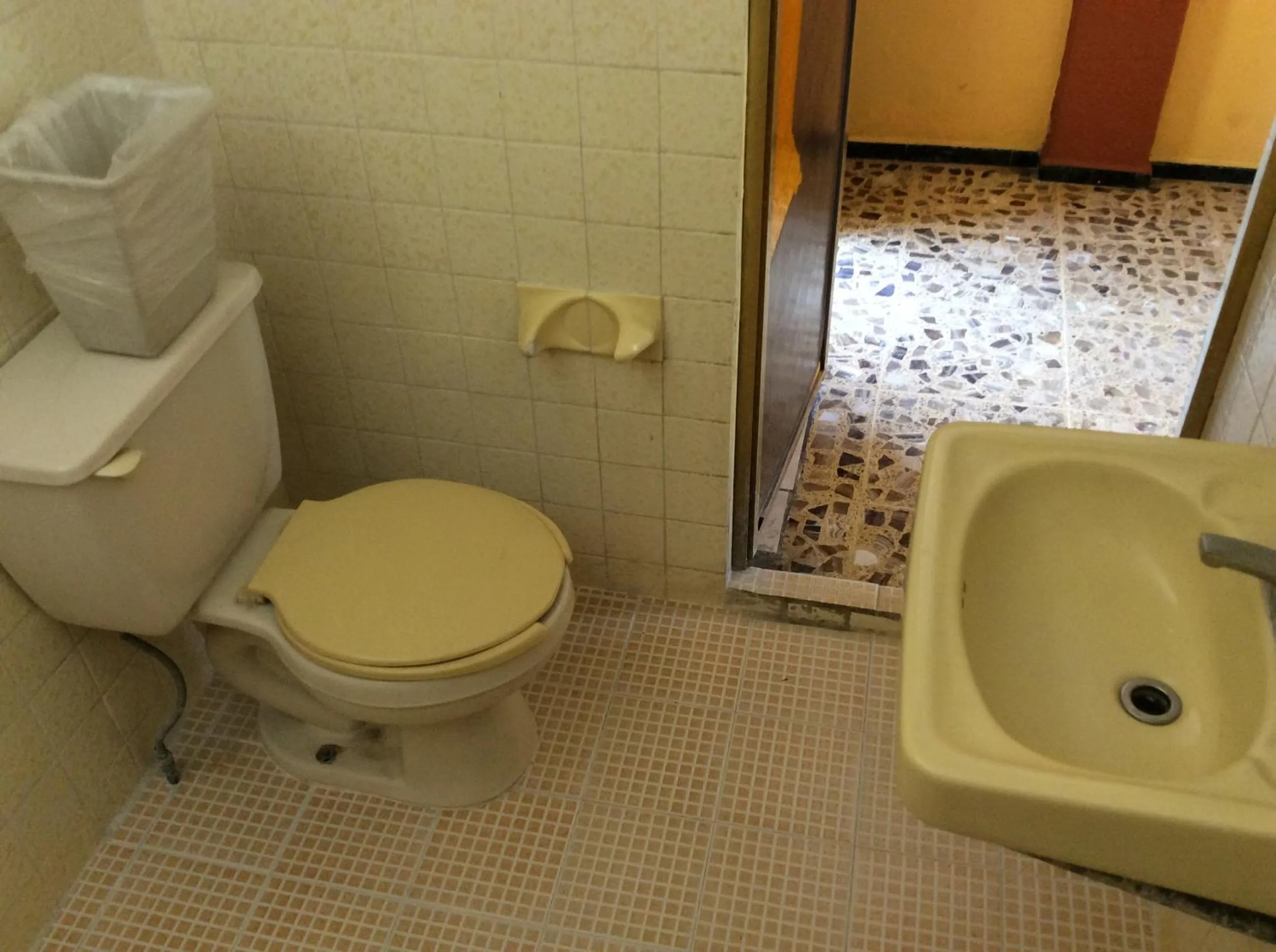 Bathroom in Hotel Olimar