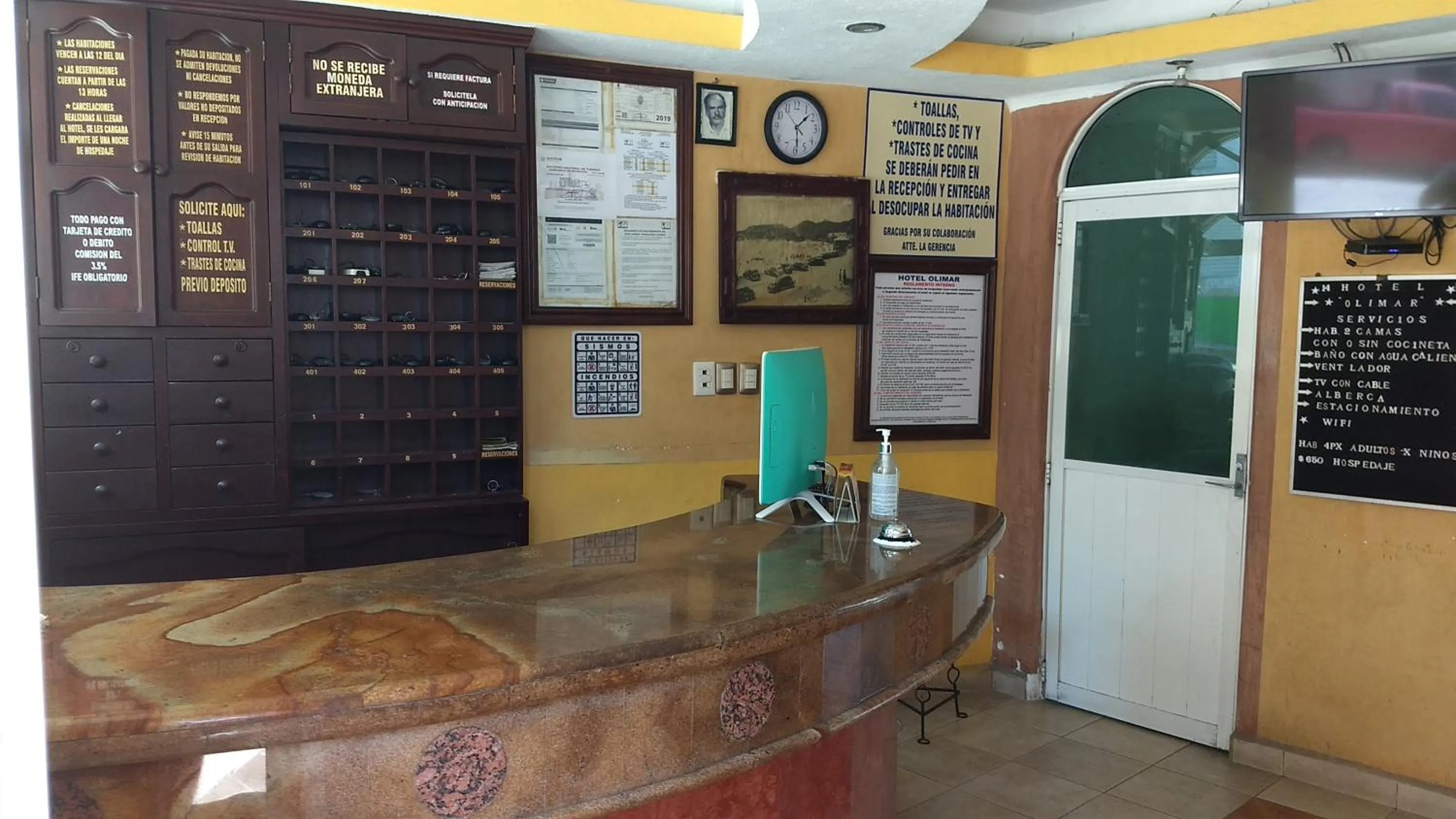 Property building in Hotel Olimar