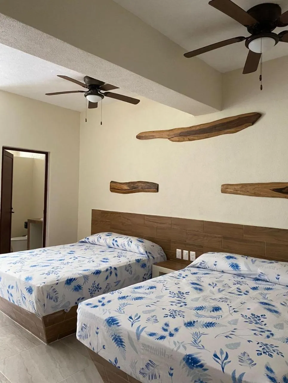 Bed in Bungalows Las Hamacas