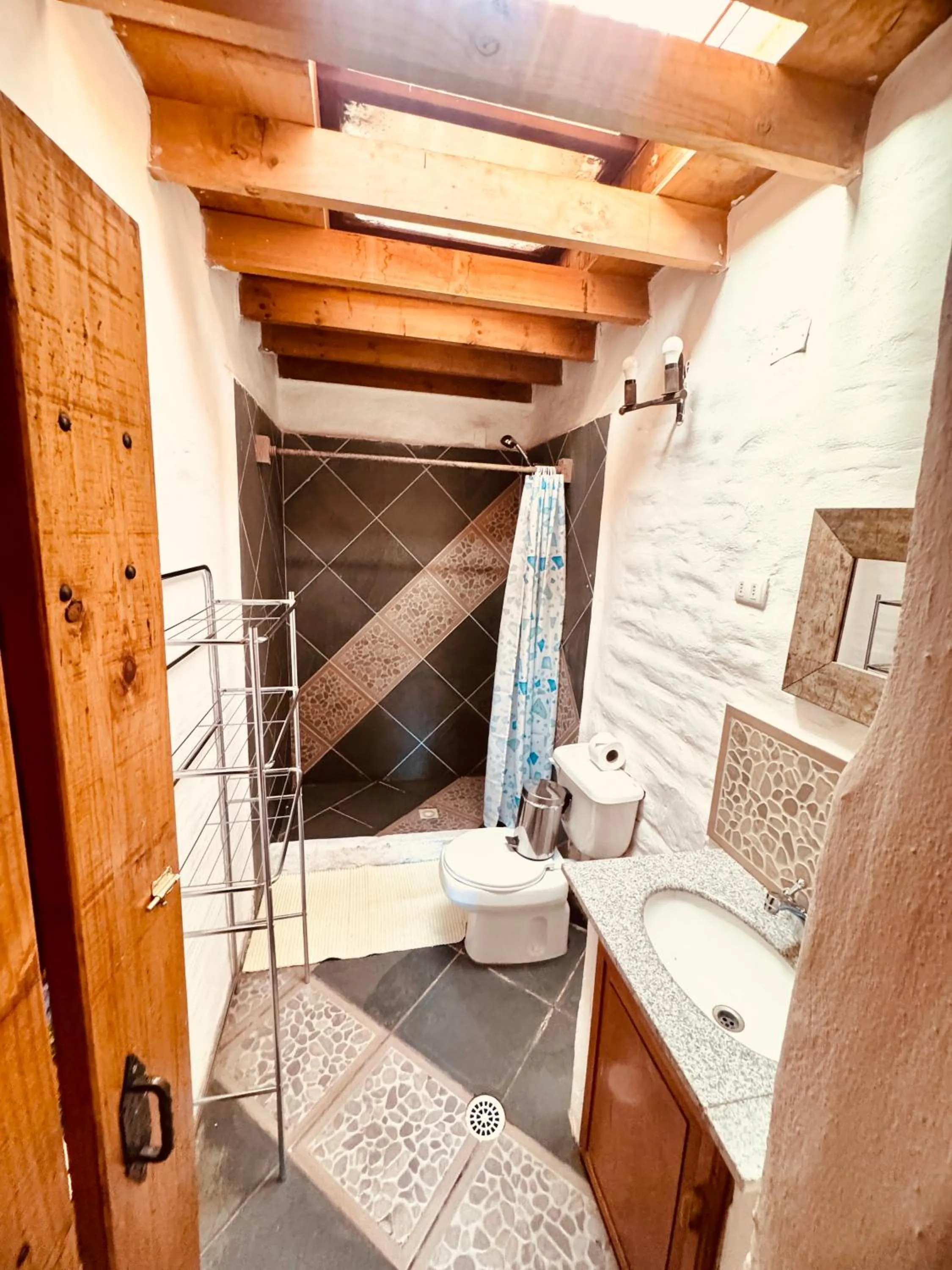 Bathroom in Atacama Lodge Rukazen Rústico