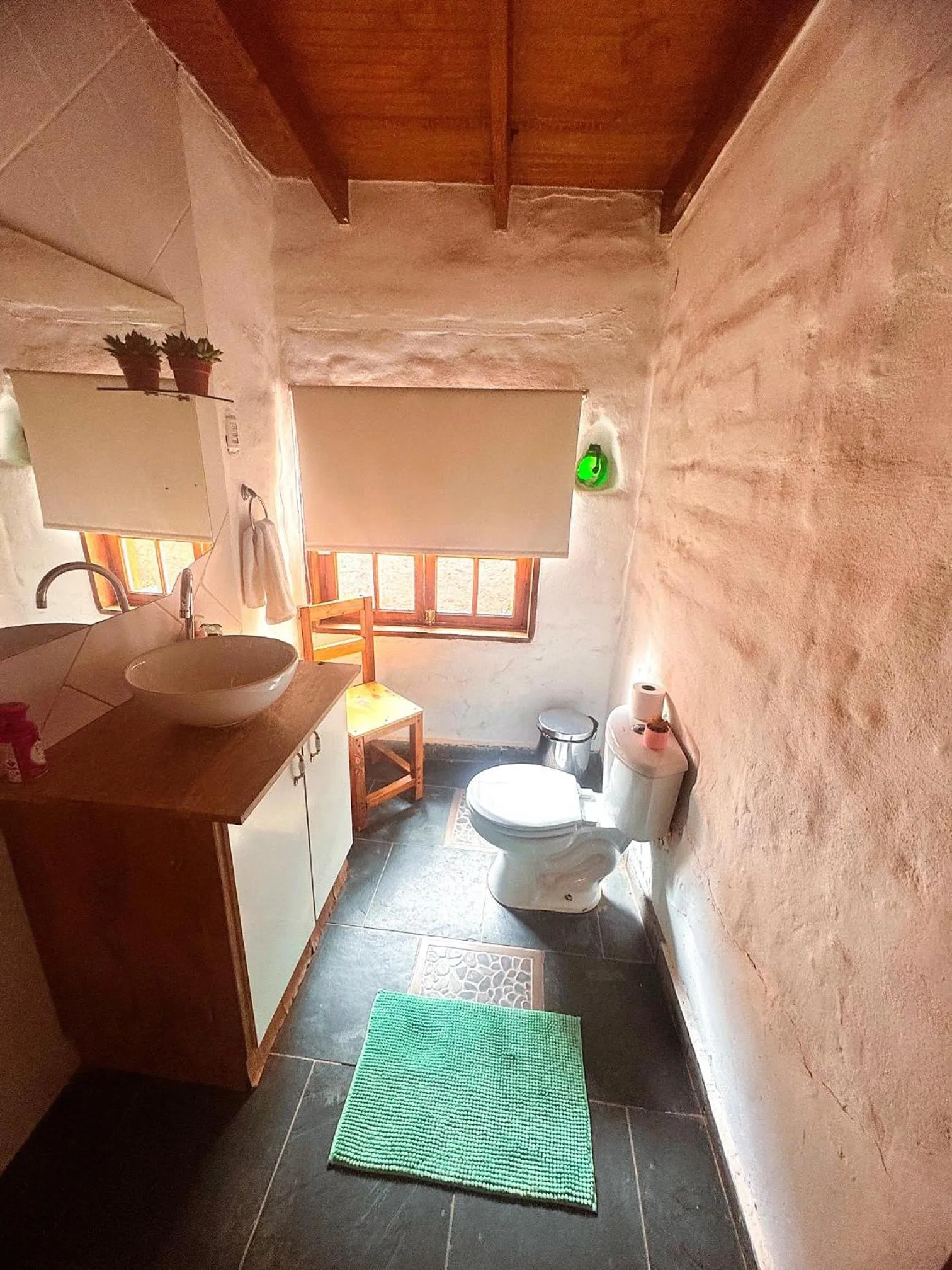 Bathroom in Atacama Lodge Rukazen Rústico