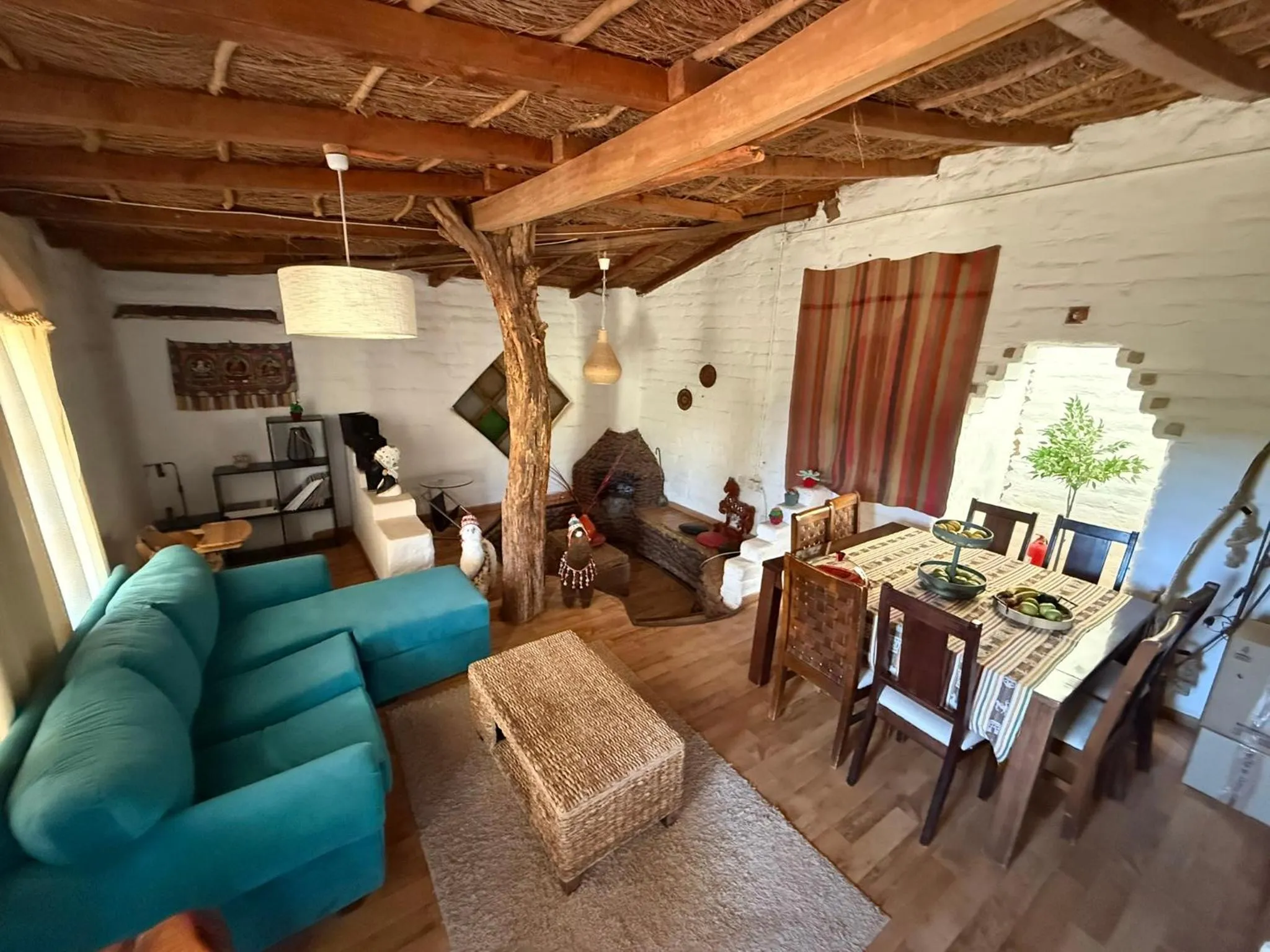 Living room in Atacama Lodge Rukazen Rústico