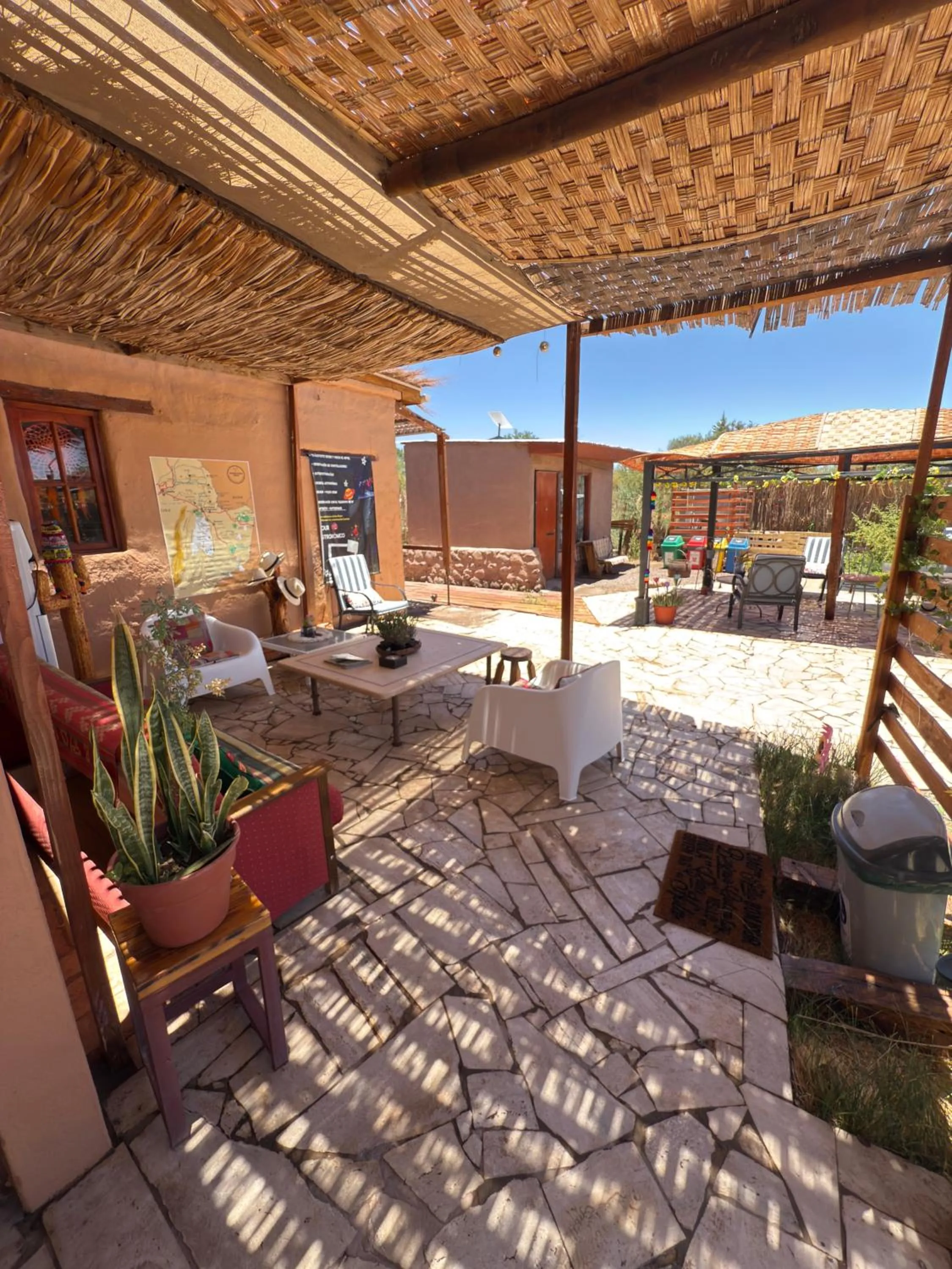 Garden in Atacama Lodge Rukazen Rústico