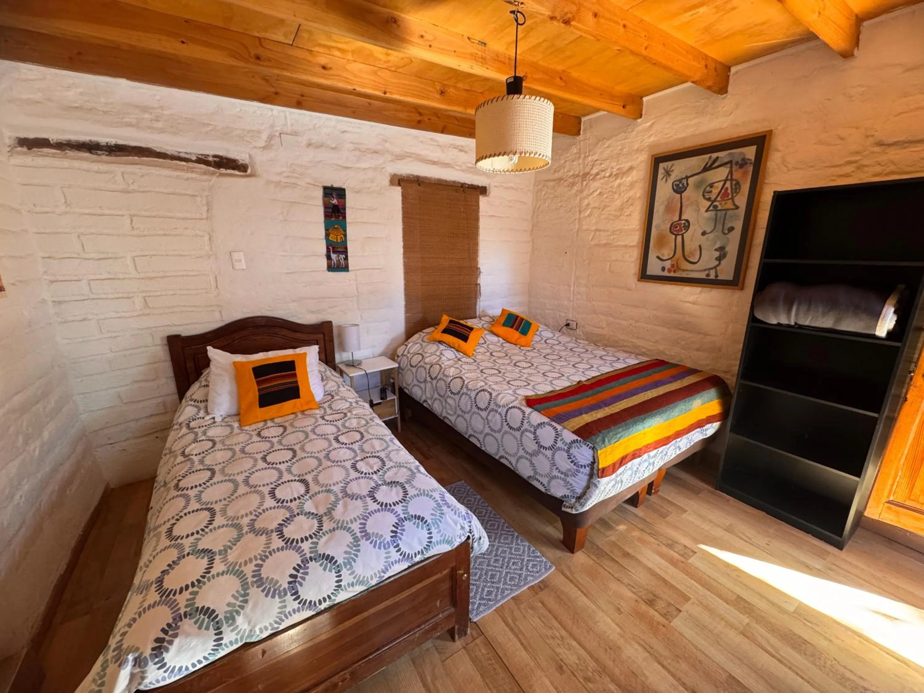 Photo of the whole room, Bed in Atacama Lodge Rukazen Rústico