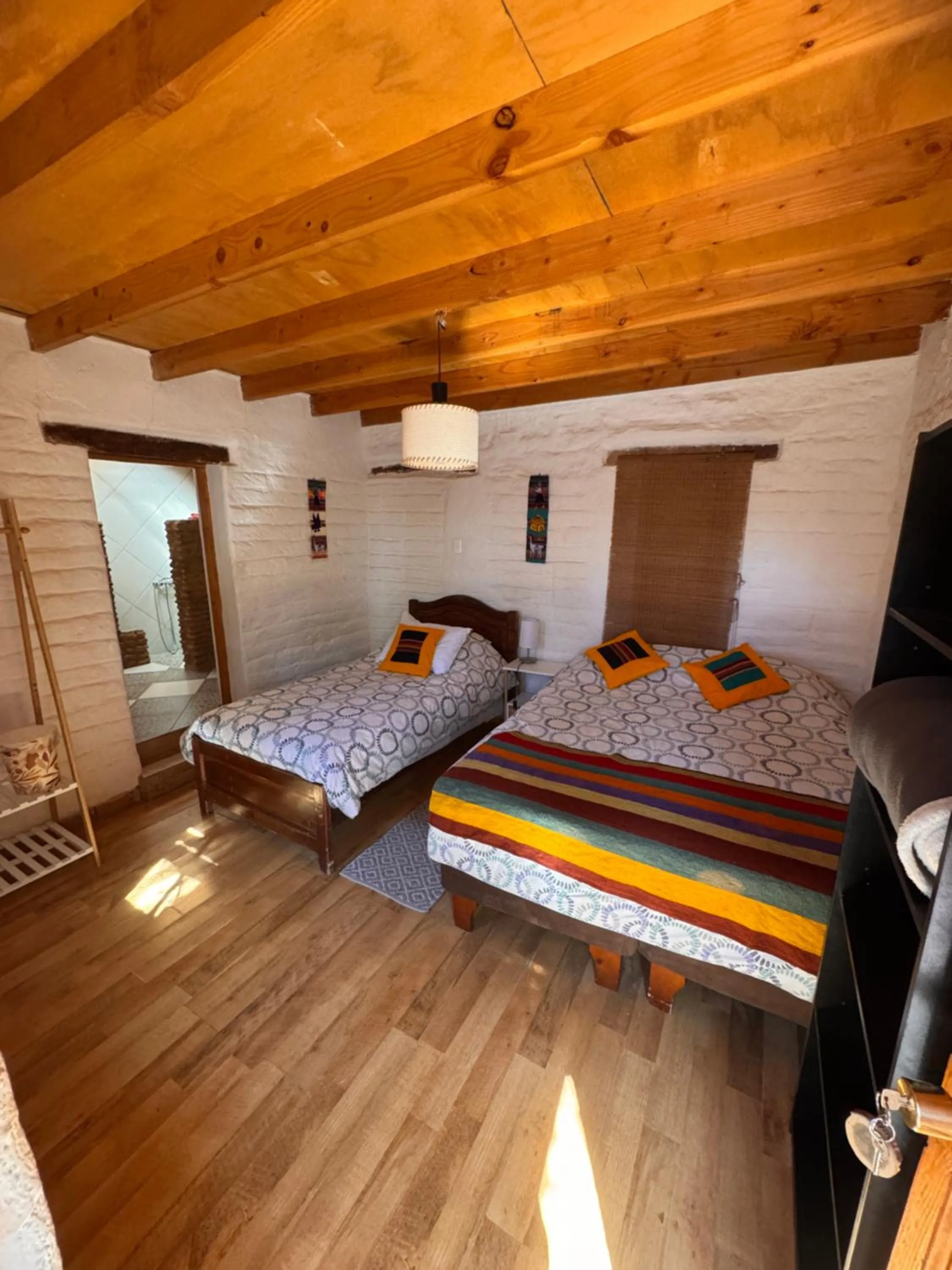 Photo of the whole room, Bed in Atacama Lodge Rukazen Rústico