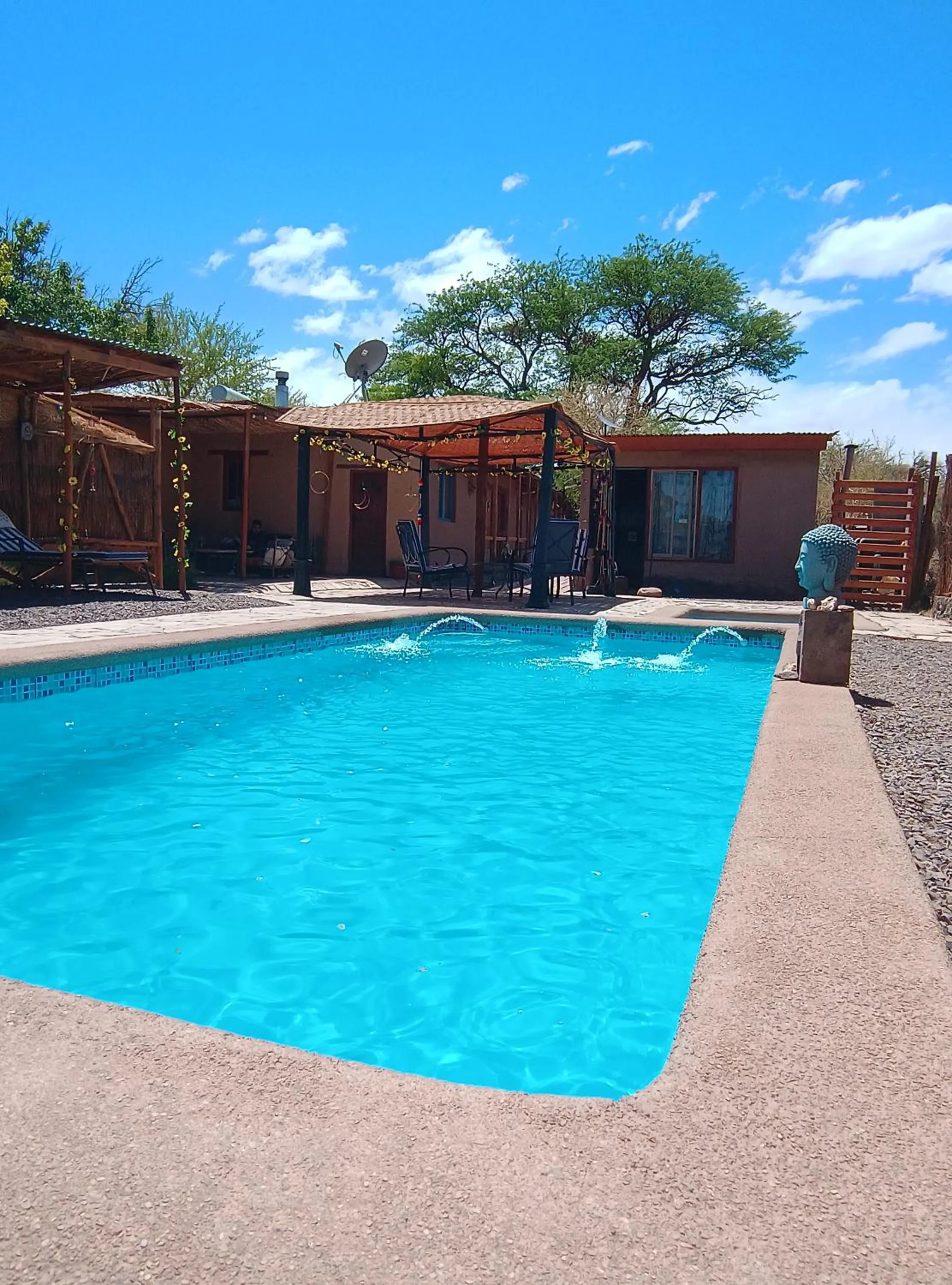 Swimming pool in Atacama Lodge Rukazen Rústico