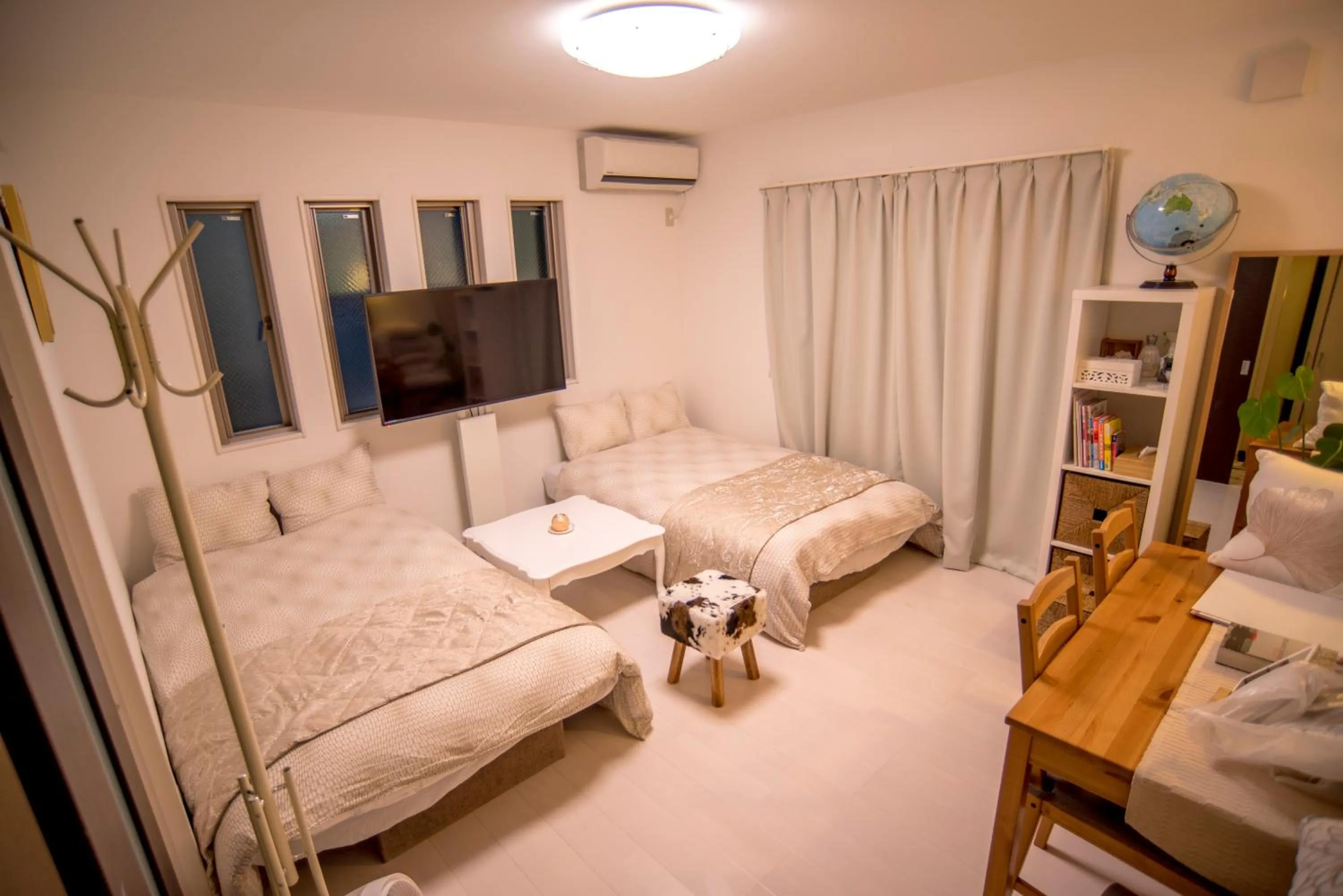 Bed in COCO Shinjuku HOTEL