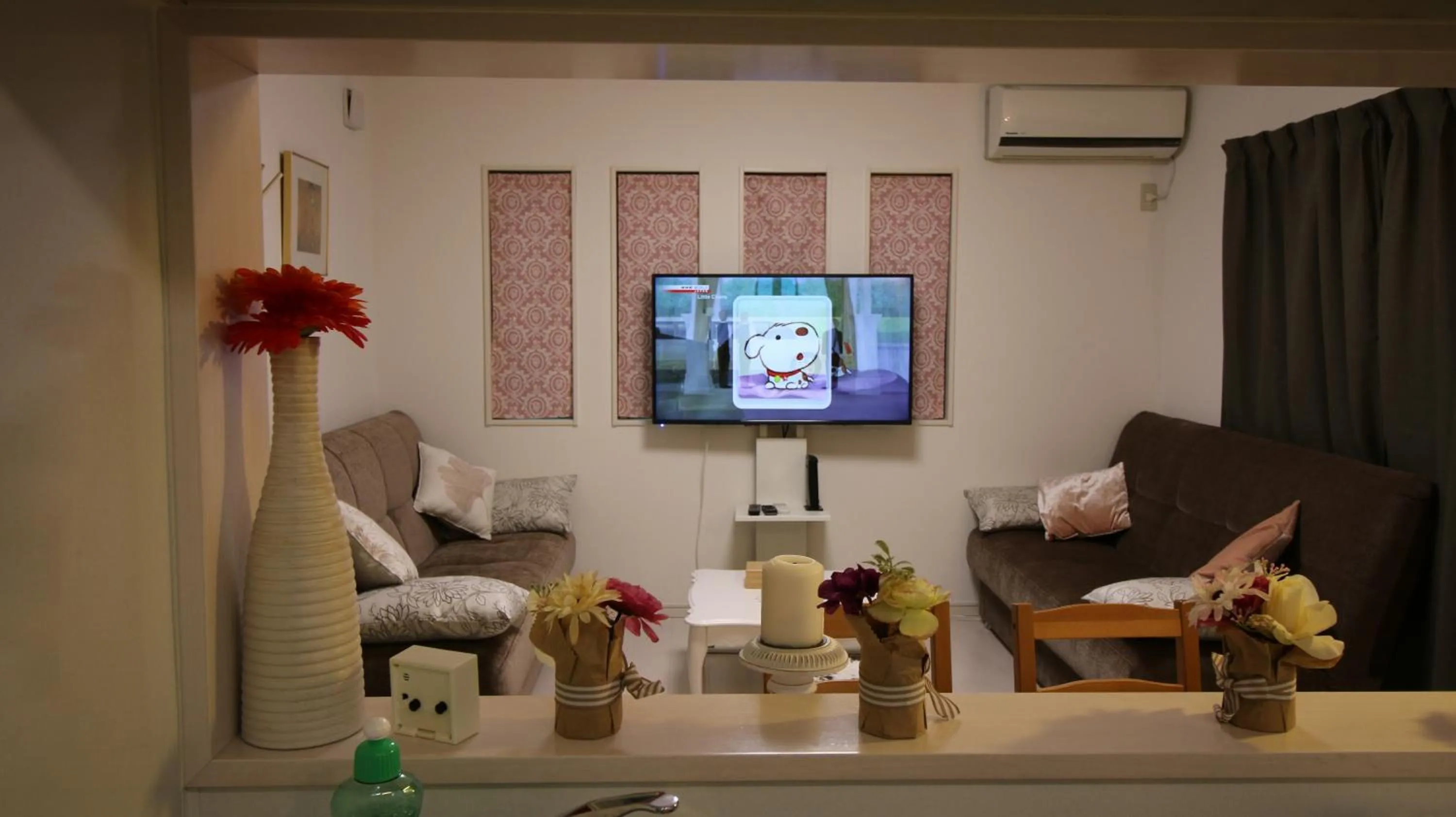 Living room in COCO Shinjuku HOTEL