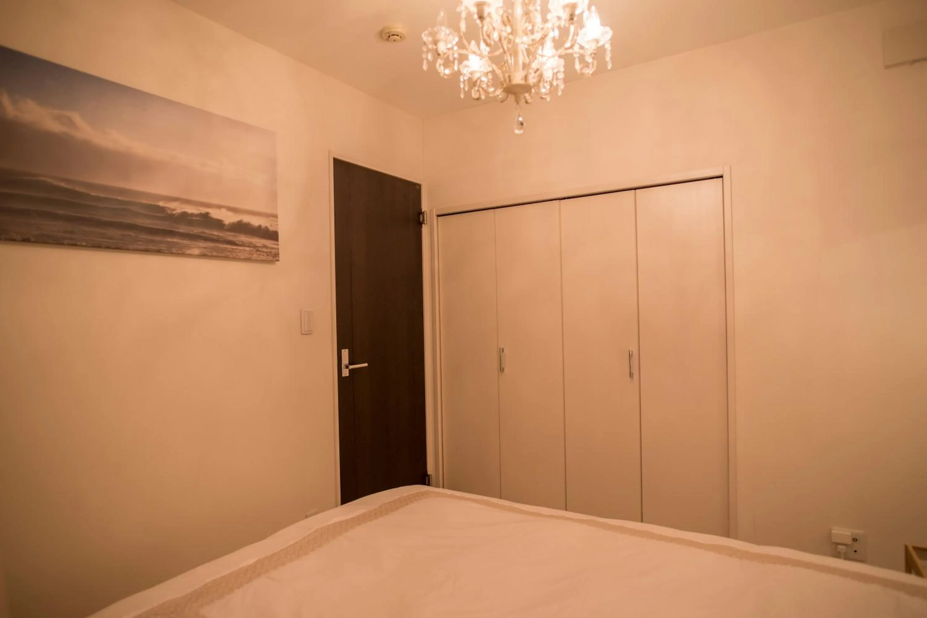 Bed in COCO Shinjuku HOTEL