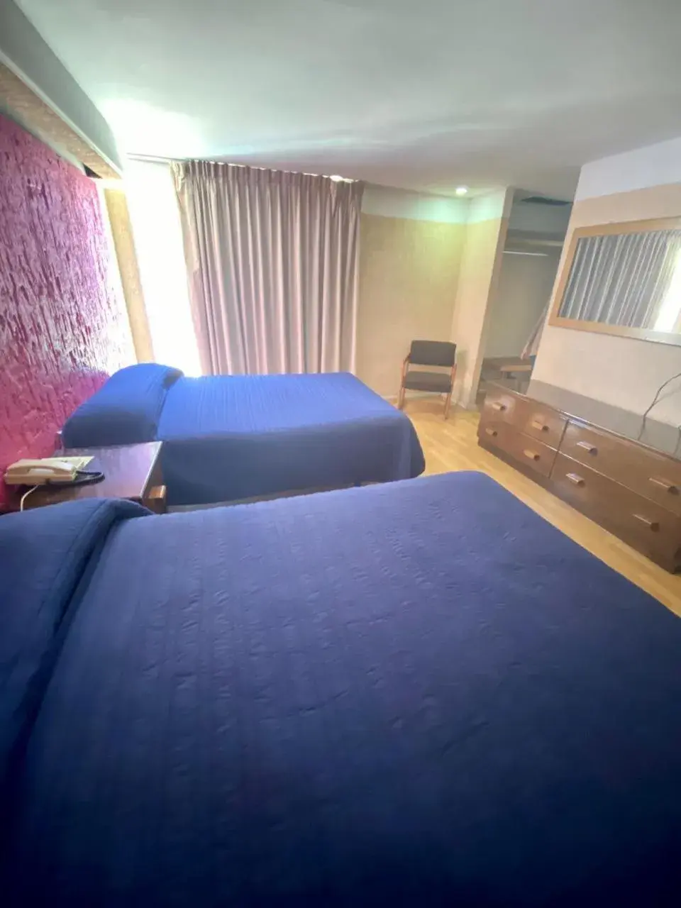 Double Room with Two Double Beds - single occupancy in Hotel Zacatecas Courts Double Room with Two Double Beds - single occupancy in Hotel Zacatecas Courts