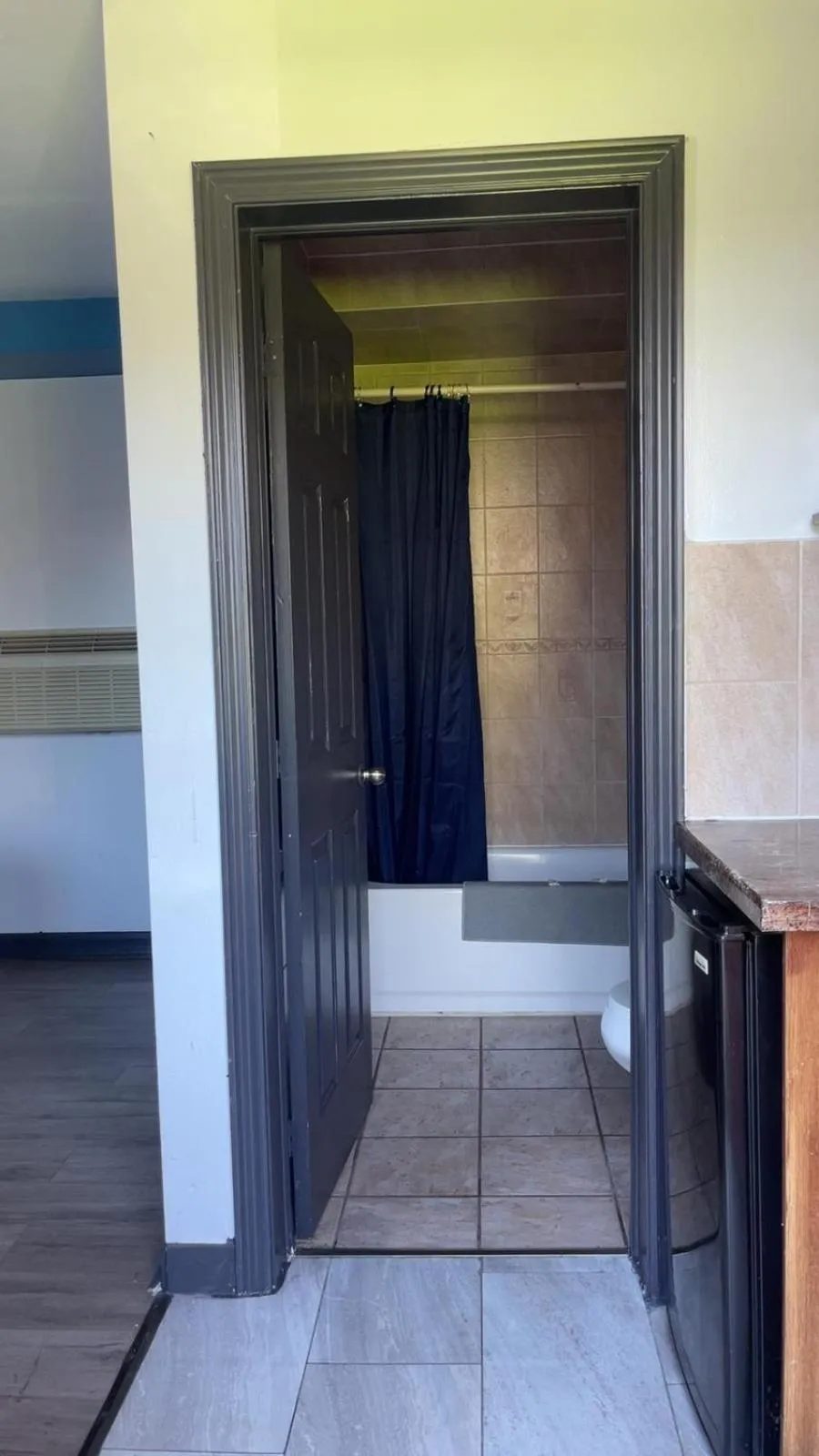 Shower in Crestwood Motel