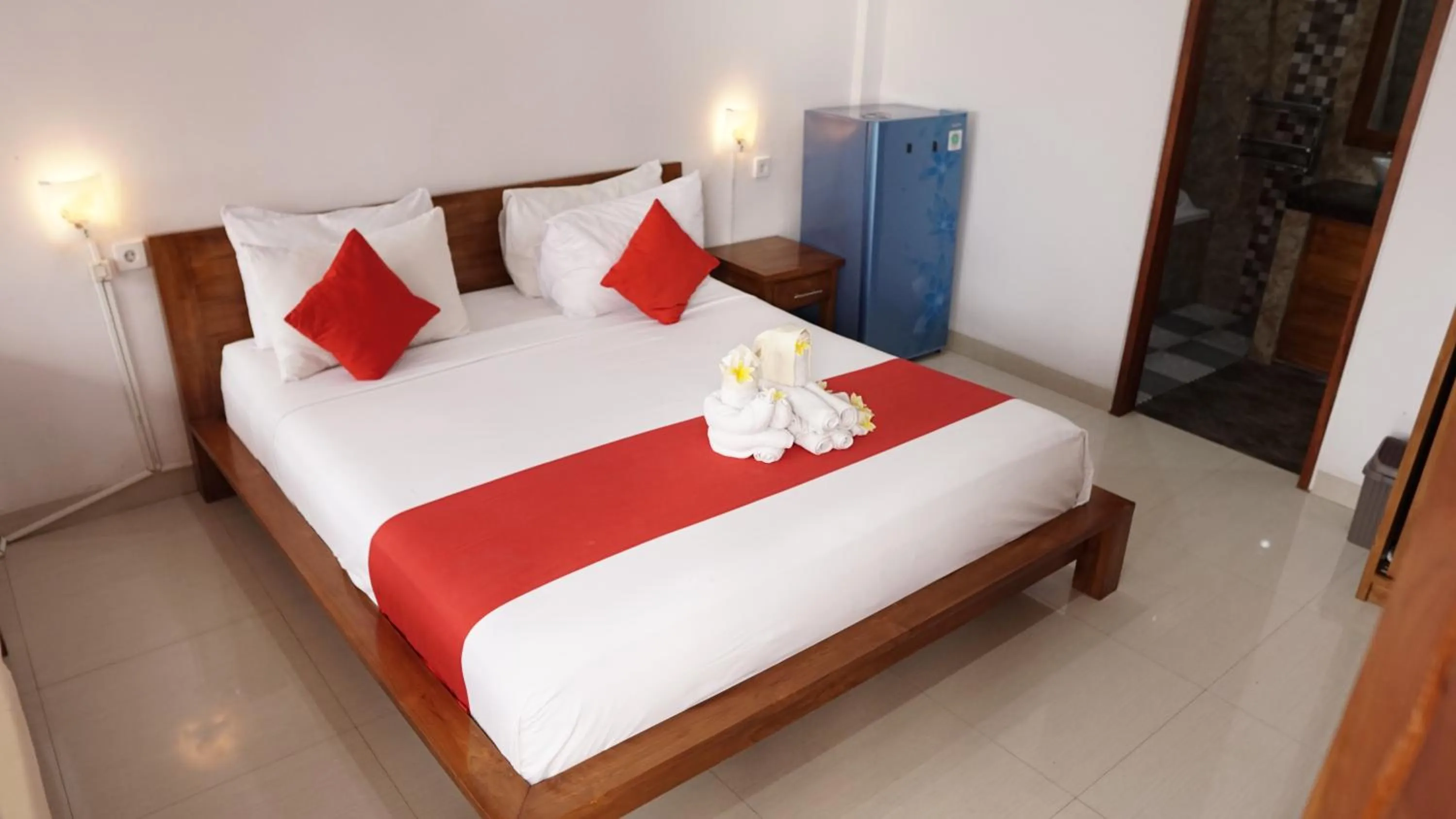 Bed in Grand Raka Homestay