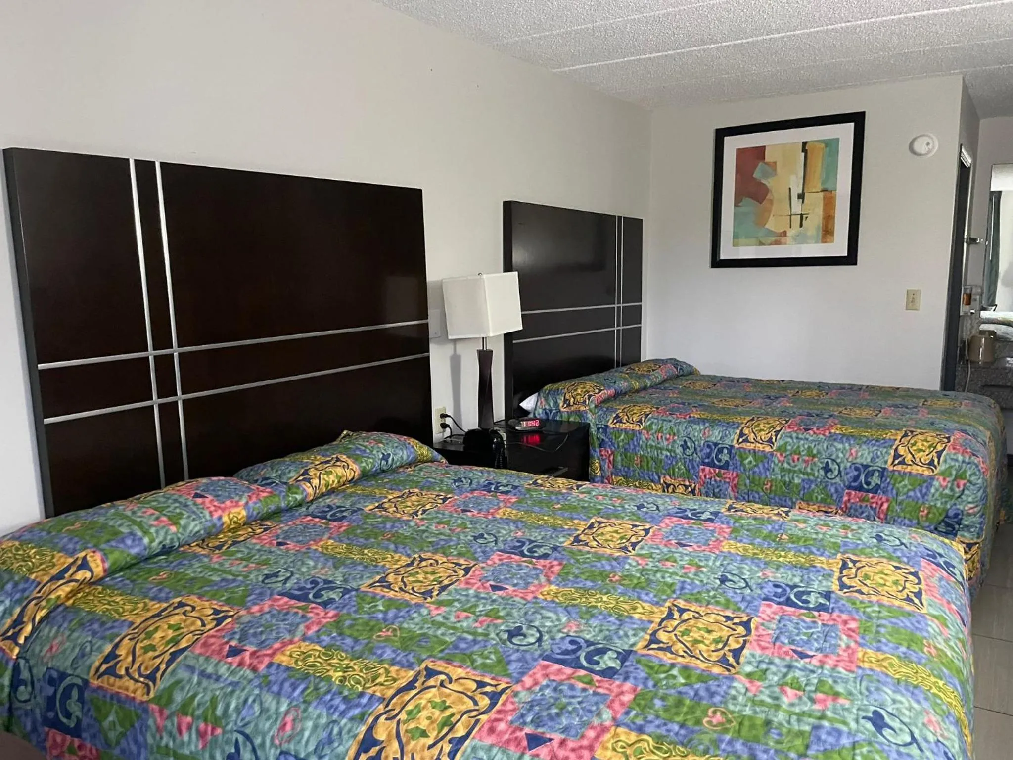 Bed in Deerfield Inn