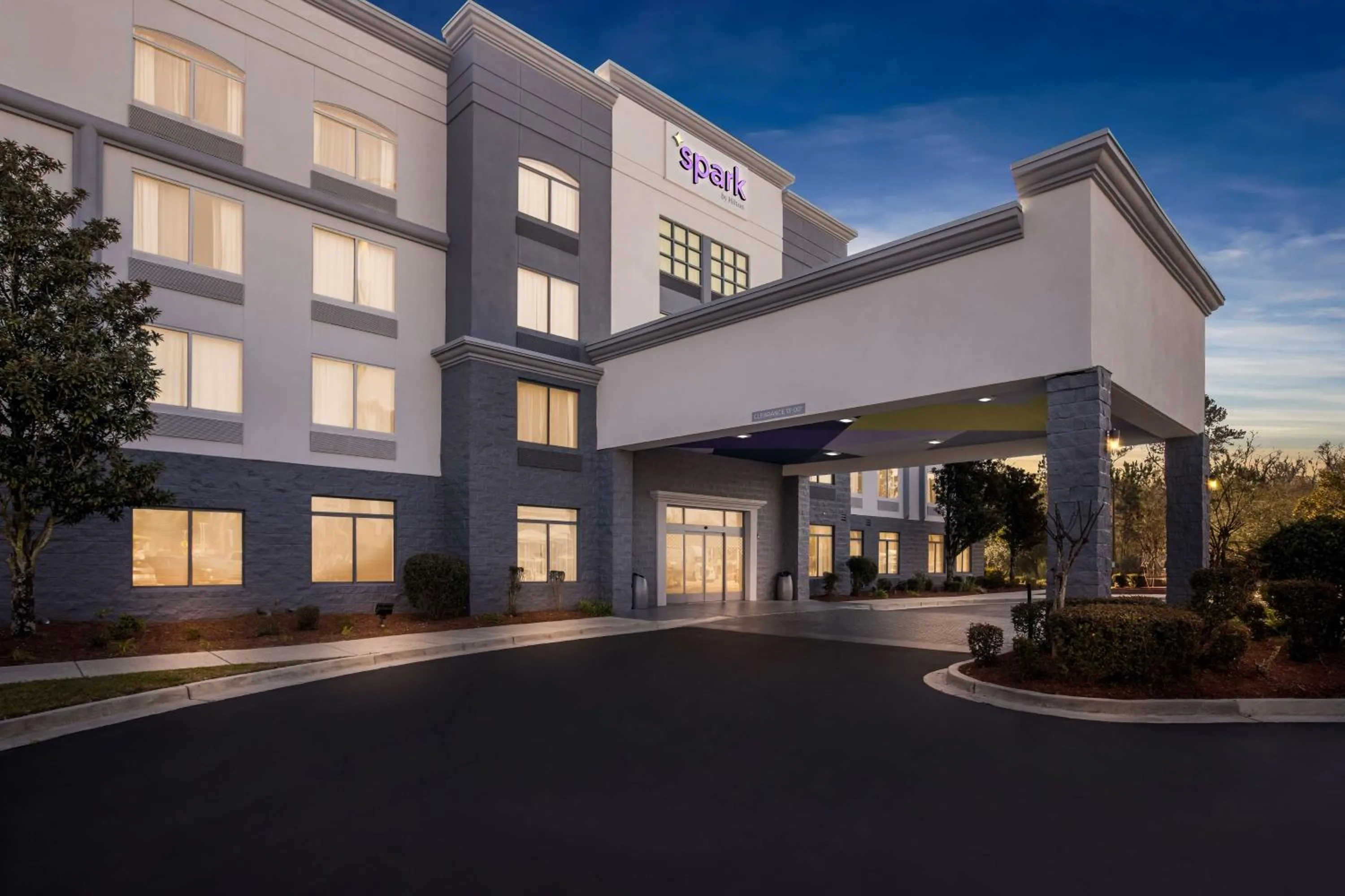 Property building in Spark by Hilton Port Wentworth Savannah