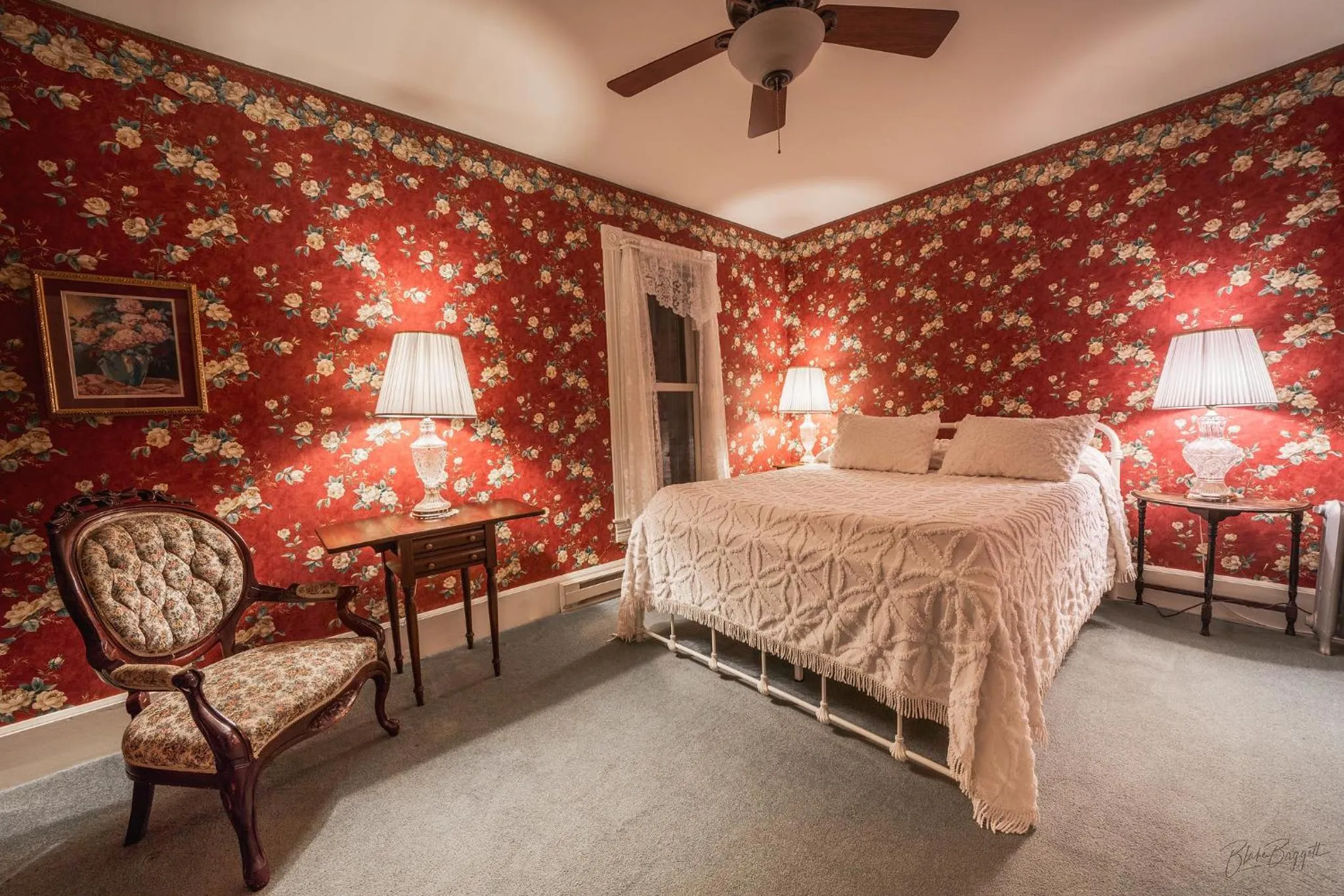 Bed in St. Elmo Hotel