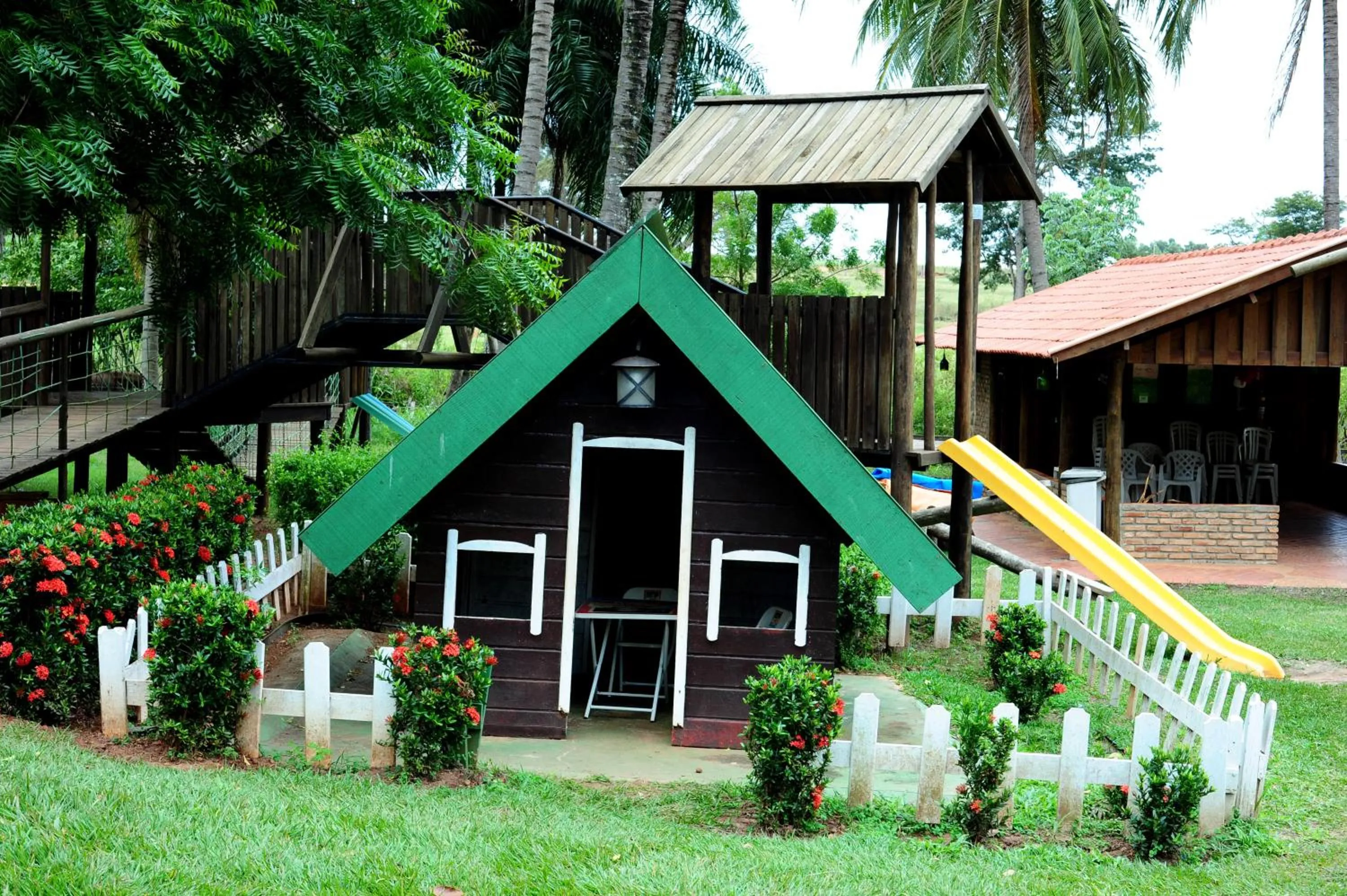 Children play ground in Eco Resort Foz do Marinheiro