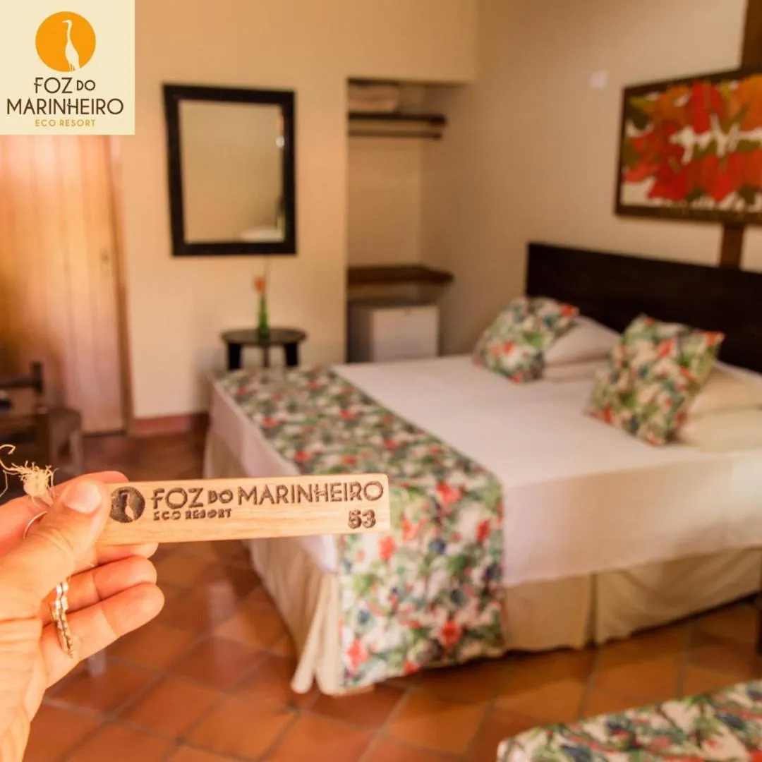 Bed in Eco Resort Foz do Marinheiro
