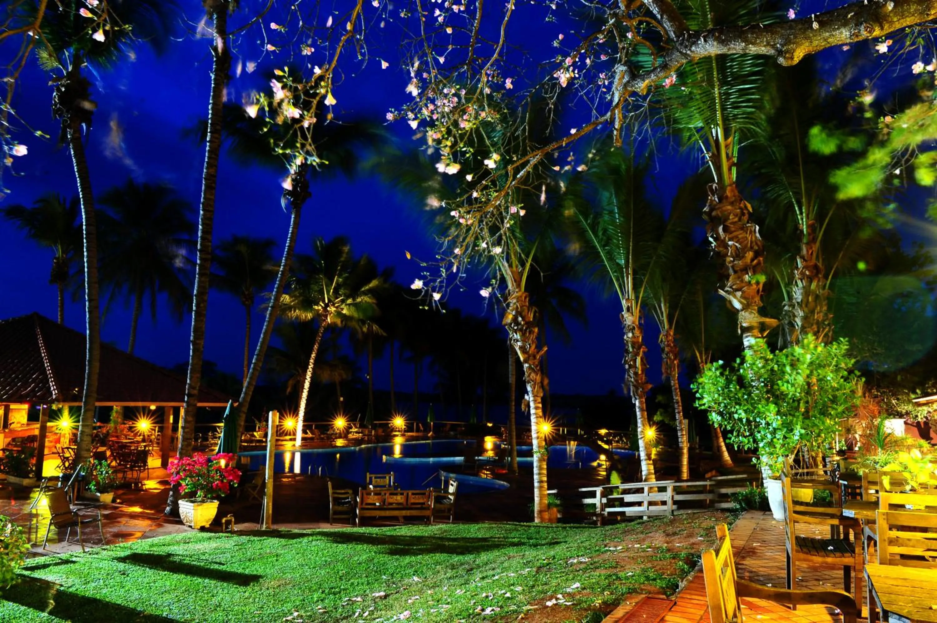 Pool view in Eco Resort Foz do Marinheiro