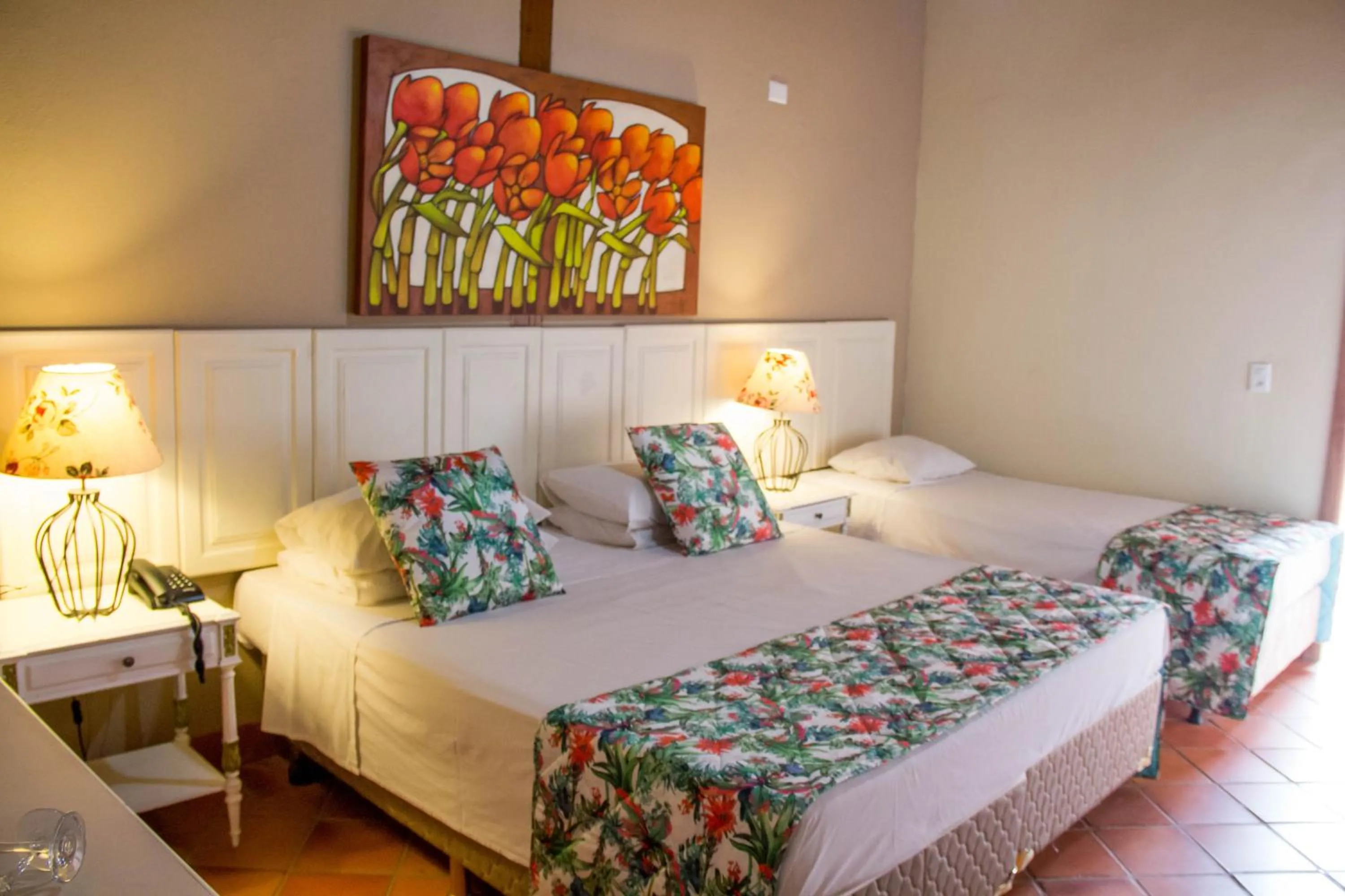 Bed in Eco Resort Foz do Marinheiro