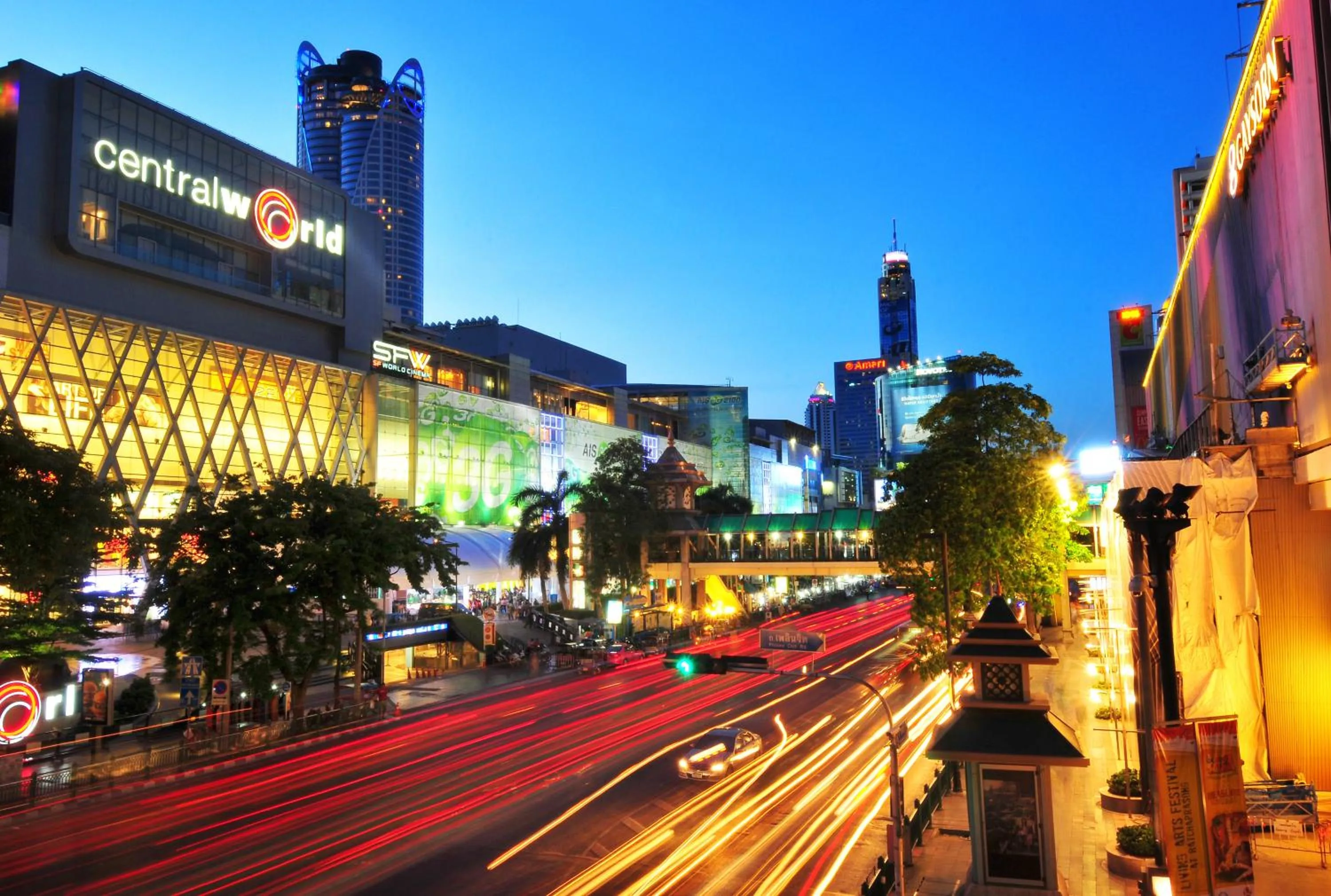 Children play ground in Centre Point Plus Hotel Pratunam