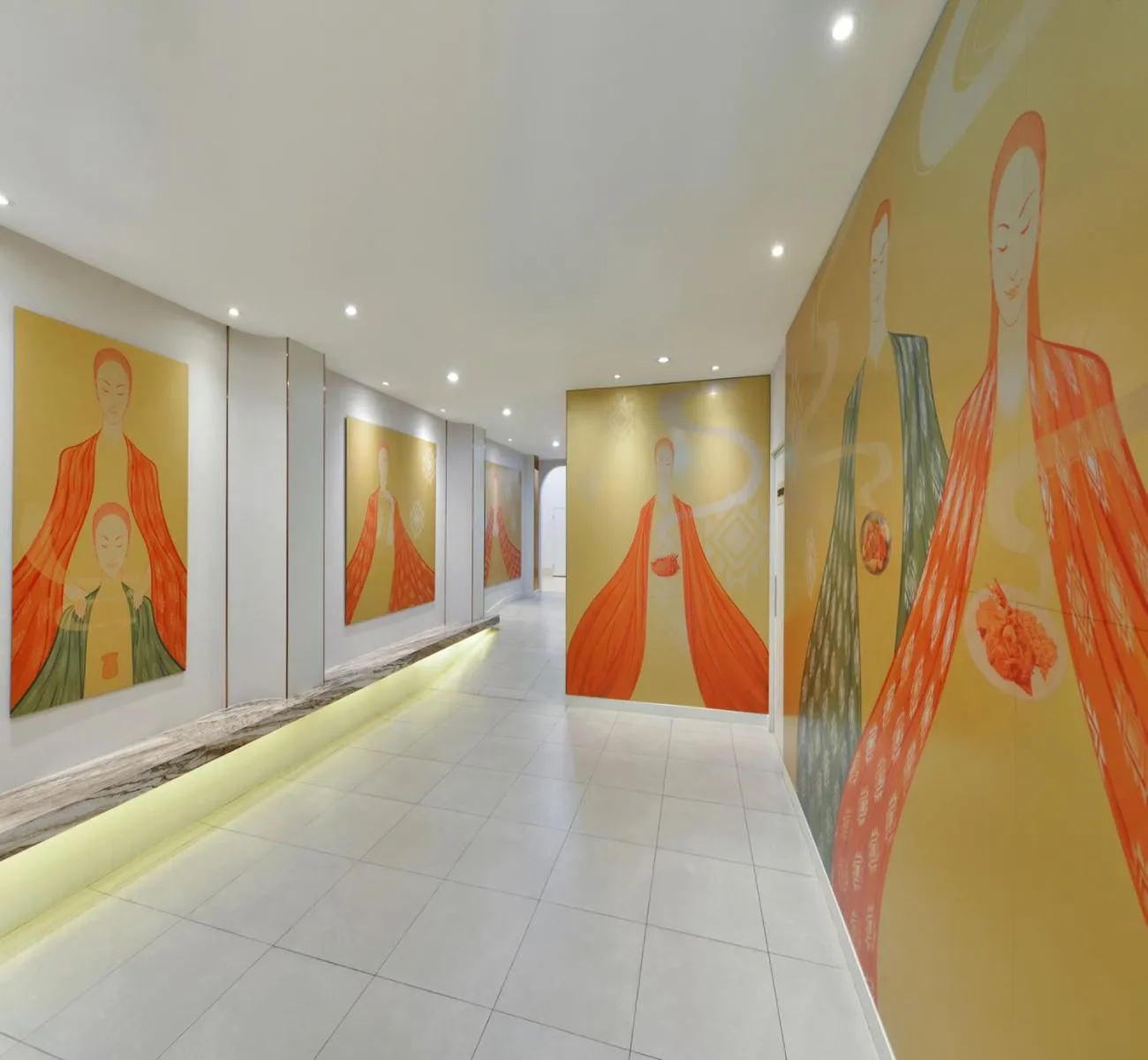 Lobby or reception in Centre Point Plus Hotel Pratunam